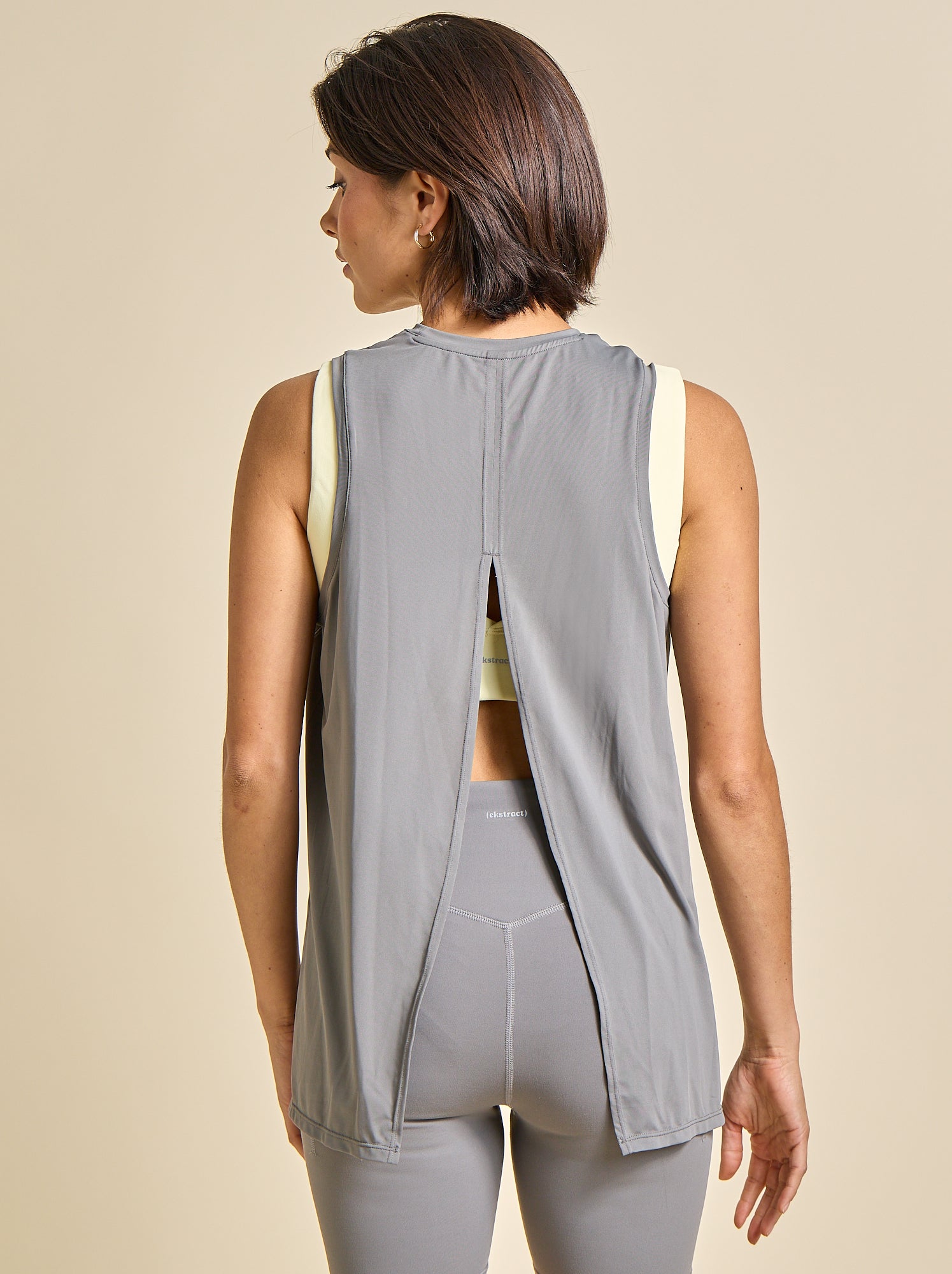 Débardeur à emmanchures oversize - (ekstract) - Gris