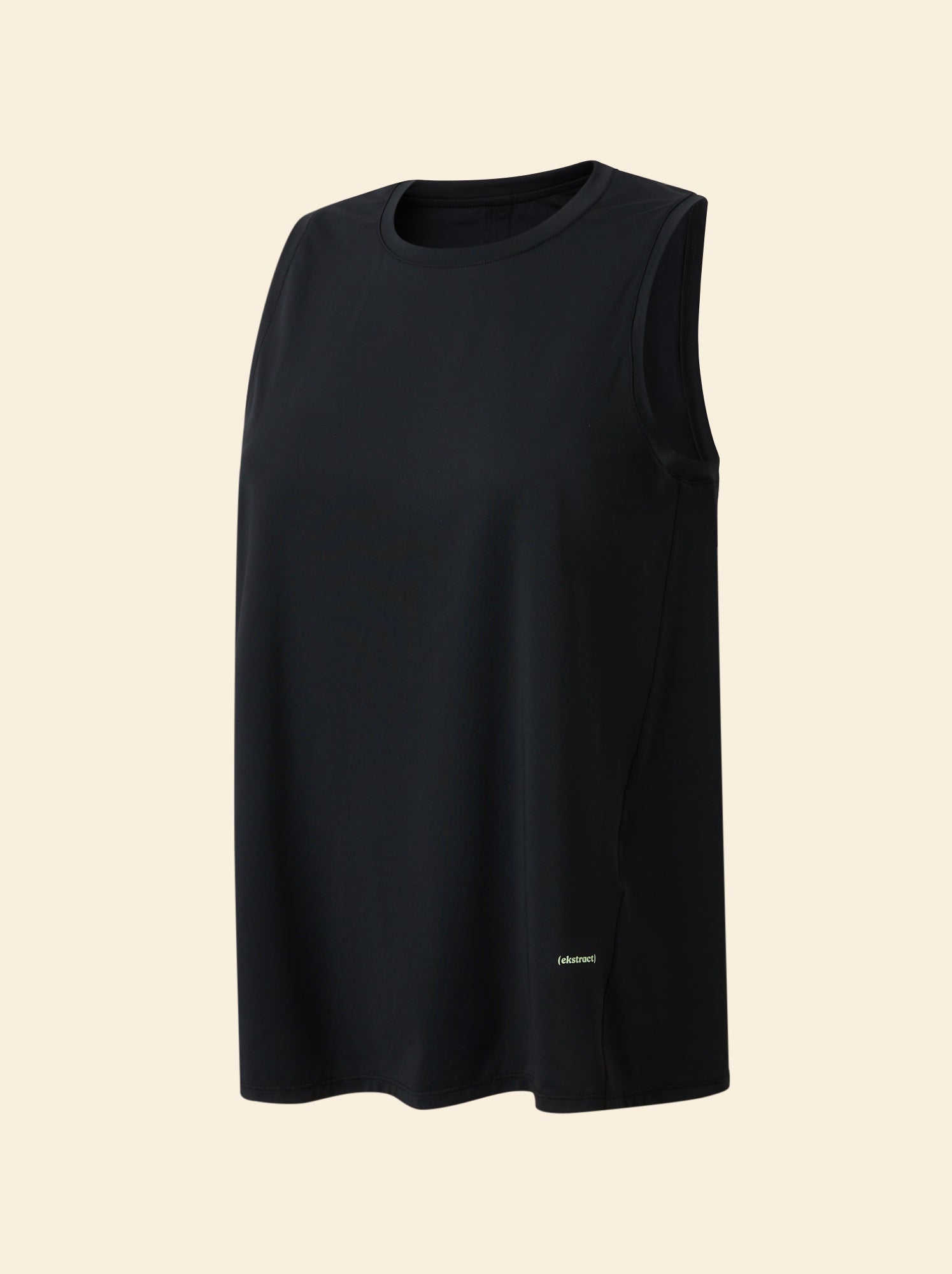 Débardeur à emmanchures oversize - (ekstract) - Noir