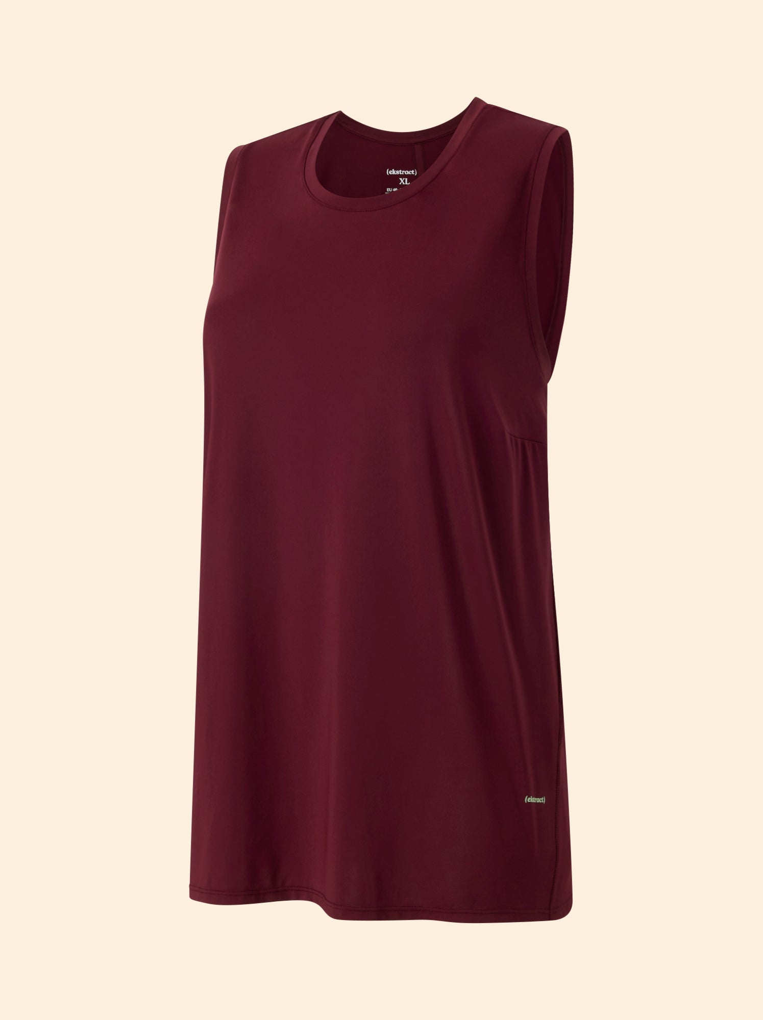 Débardeur à emmanchures oversize - (ekstract) - Rouge