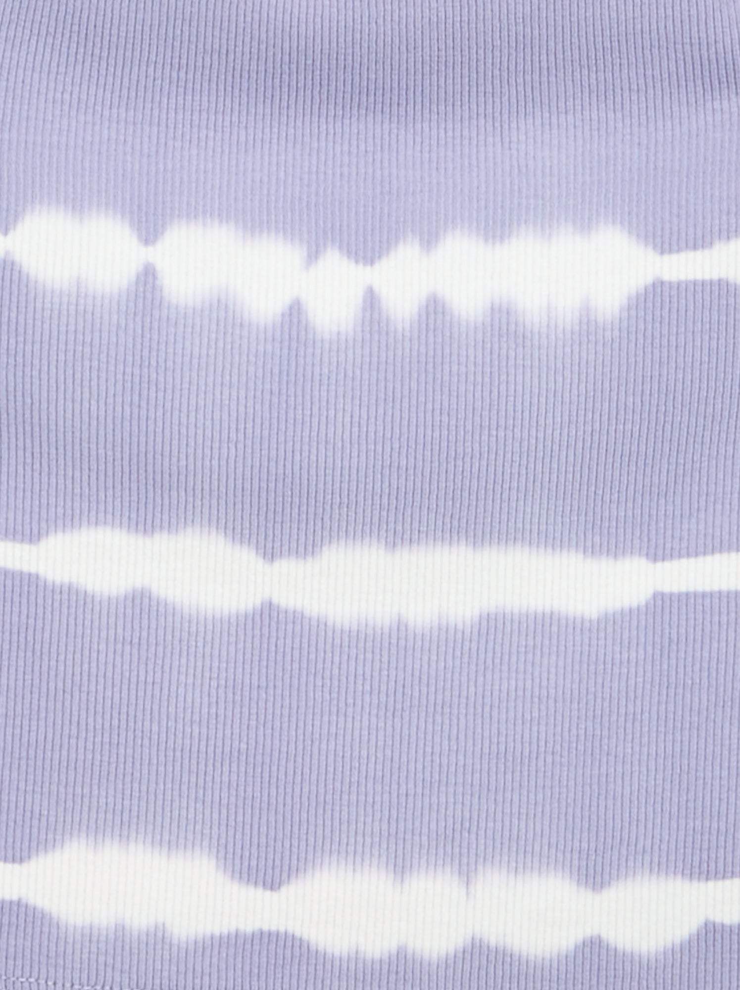 Débardeur avec imprimé rayé tie and dye - Violet