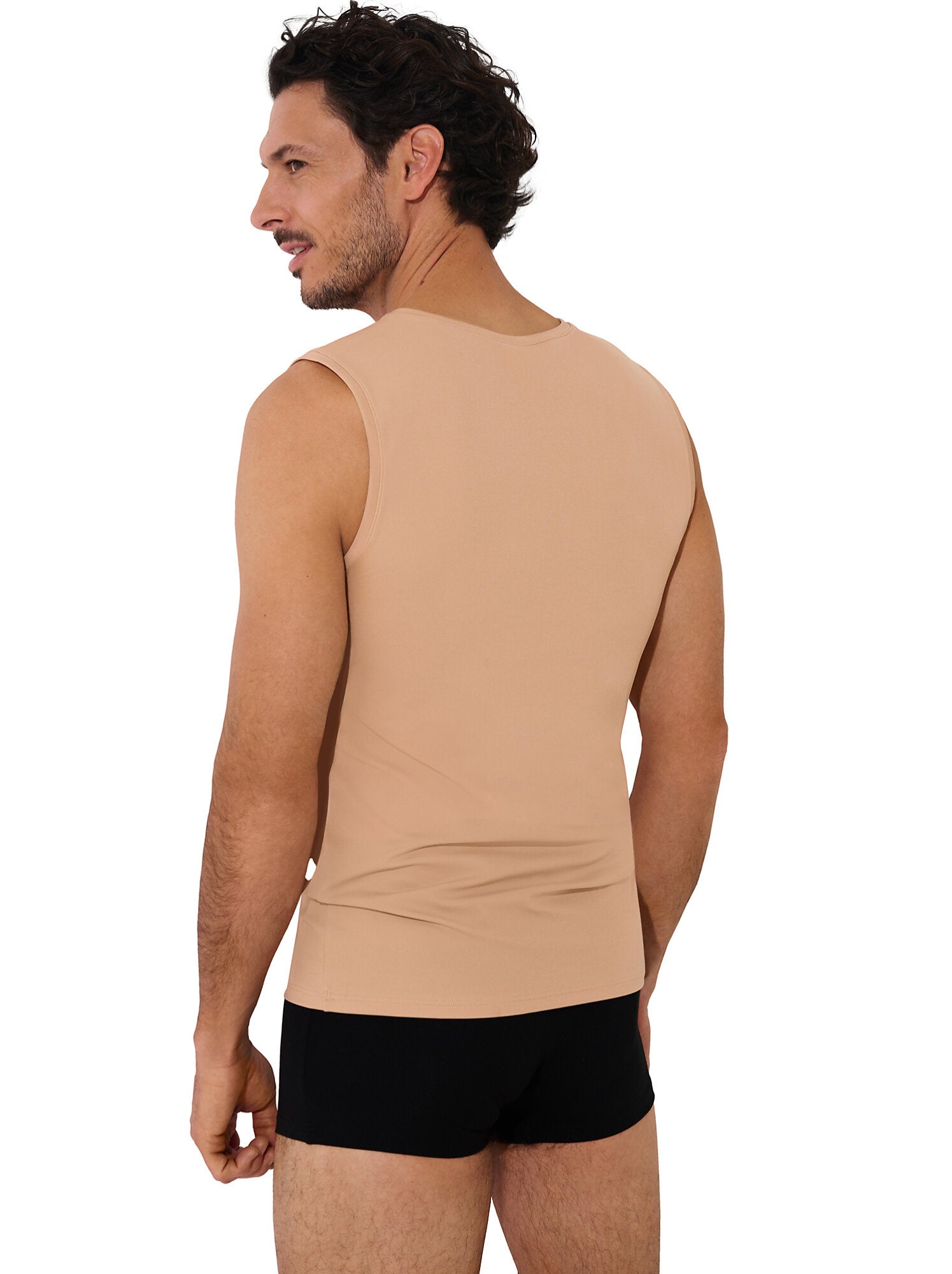 Débardeur col V Odysseus - Beige