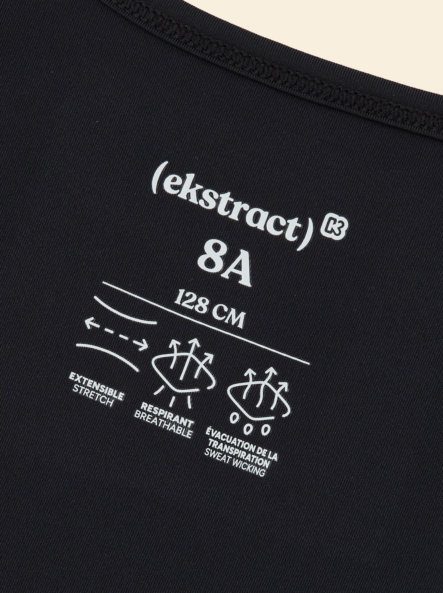 Débardeur de sport  - (ekstract) - Noir
