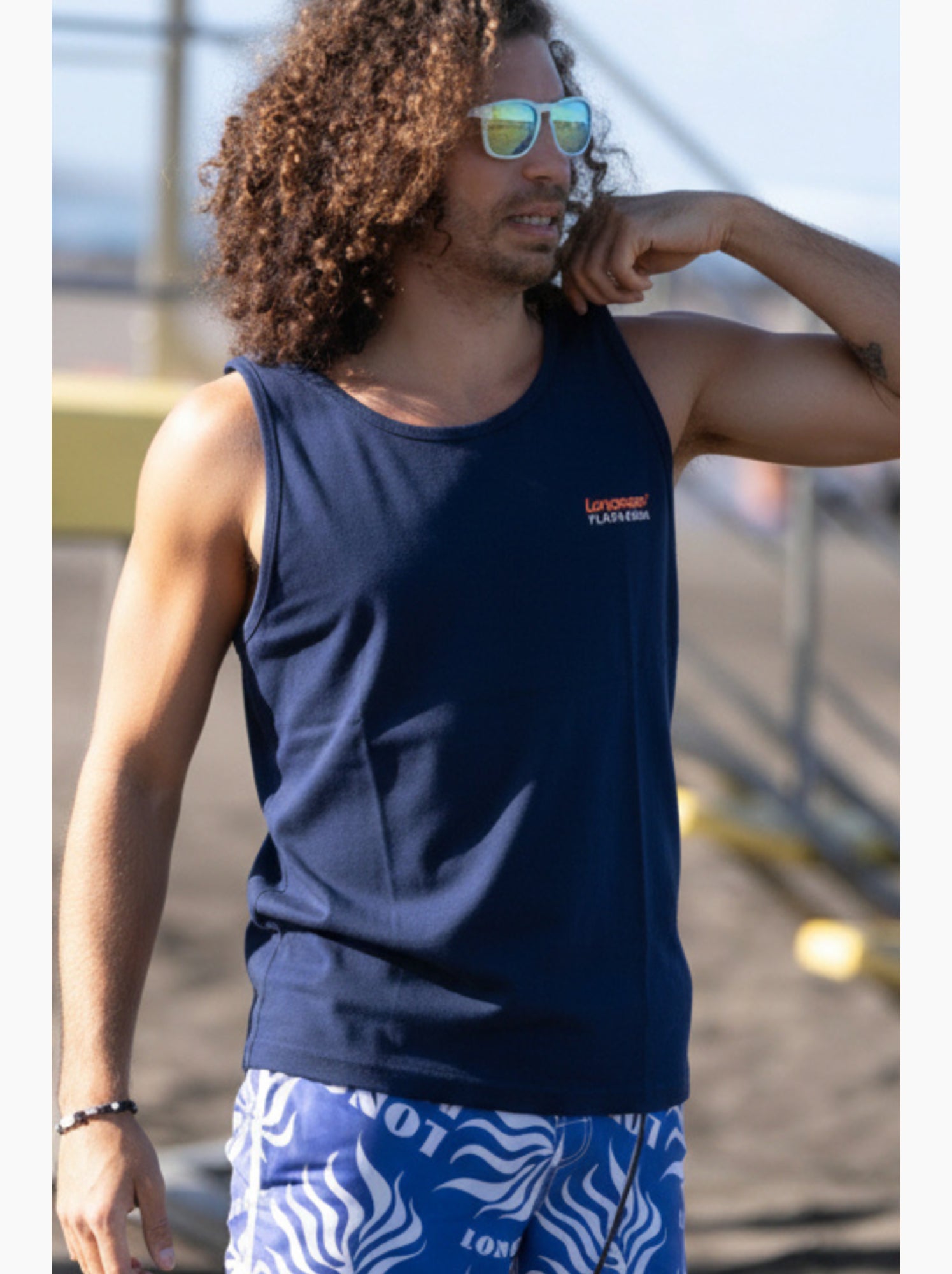 Debardeur -   - longboard - Bleu