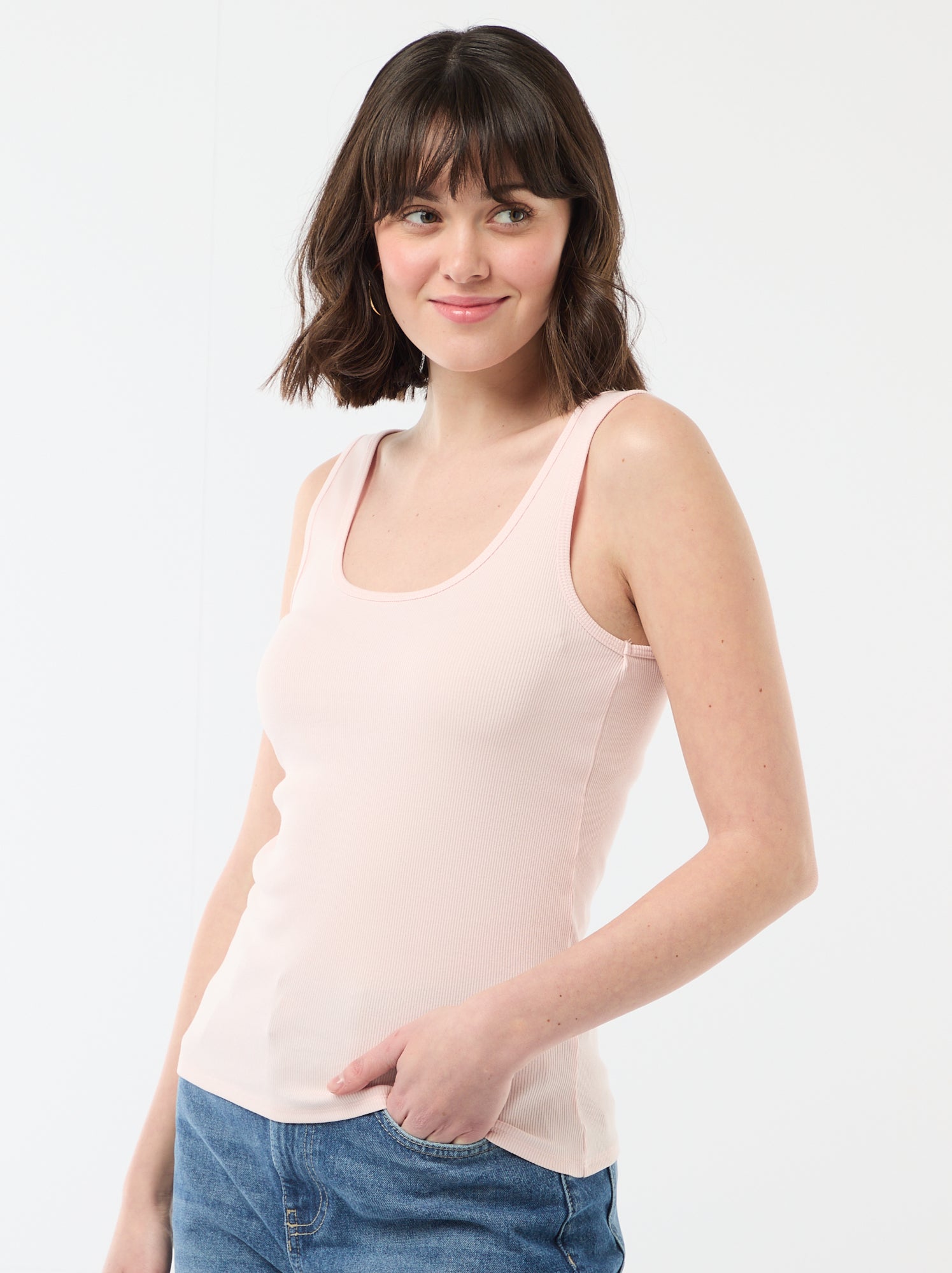 Débardeur sans manches - Rose