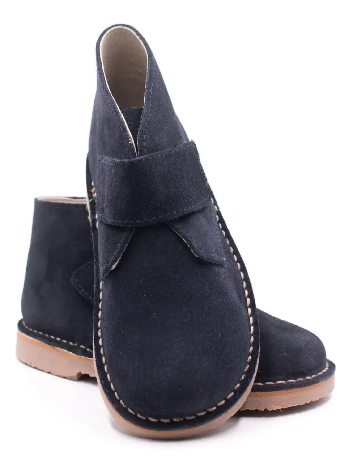 Desert Boots à Scratch - Boni Marius - Bleu marine