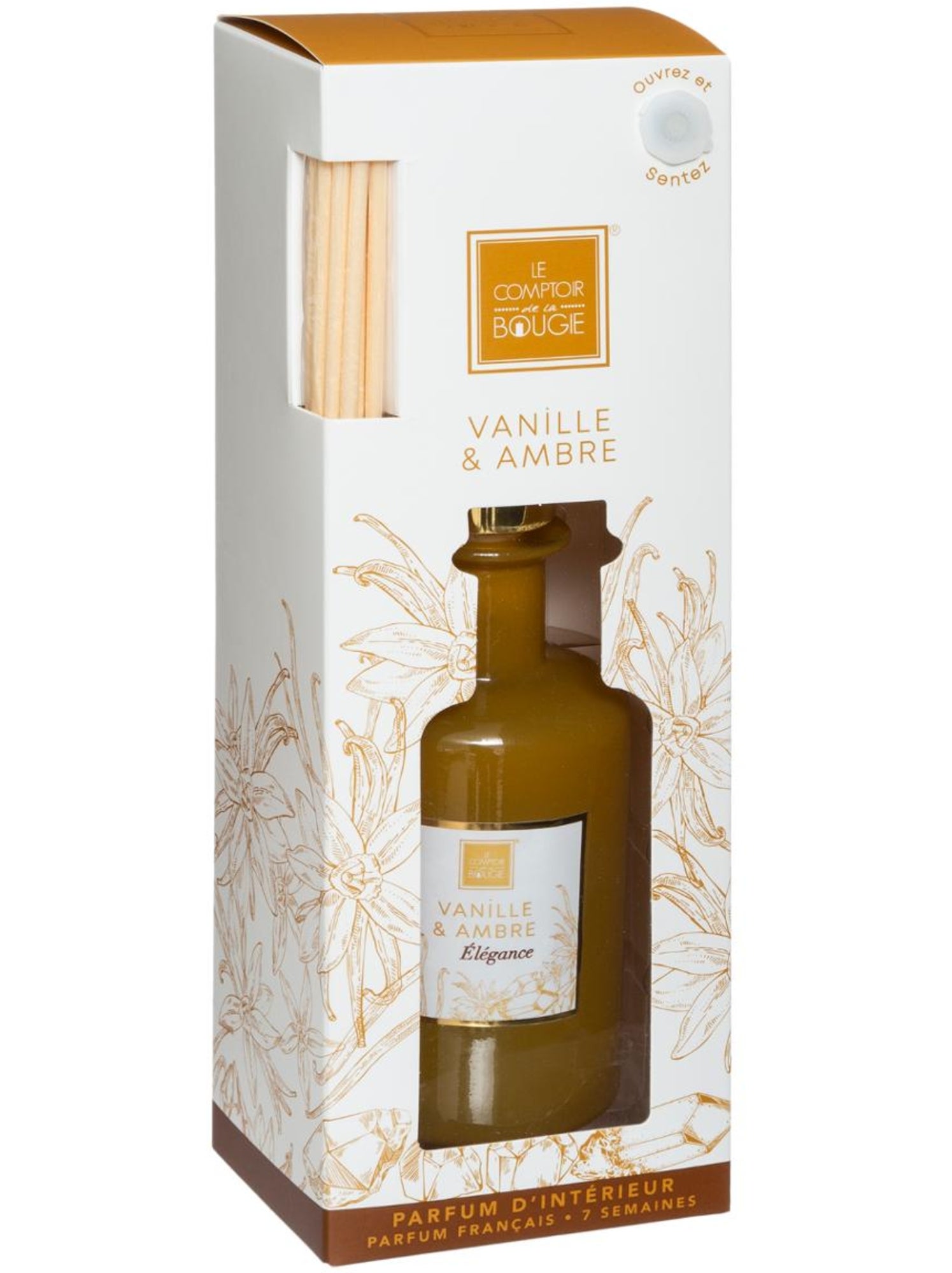 Diffuseur de parfum par bâtons mael - Moutarde