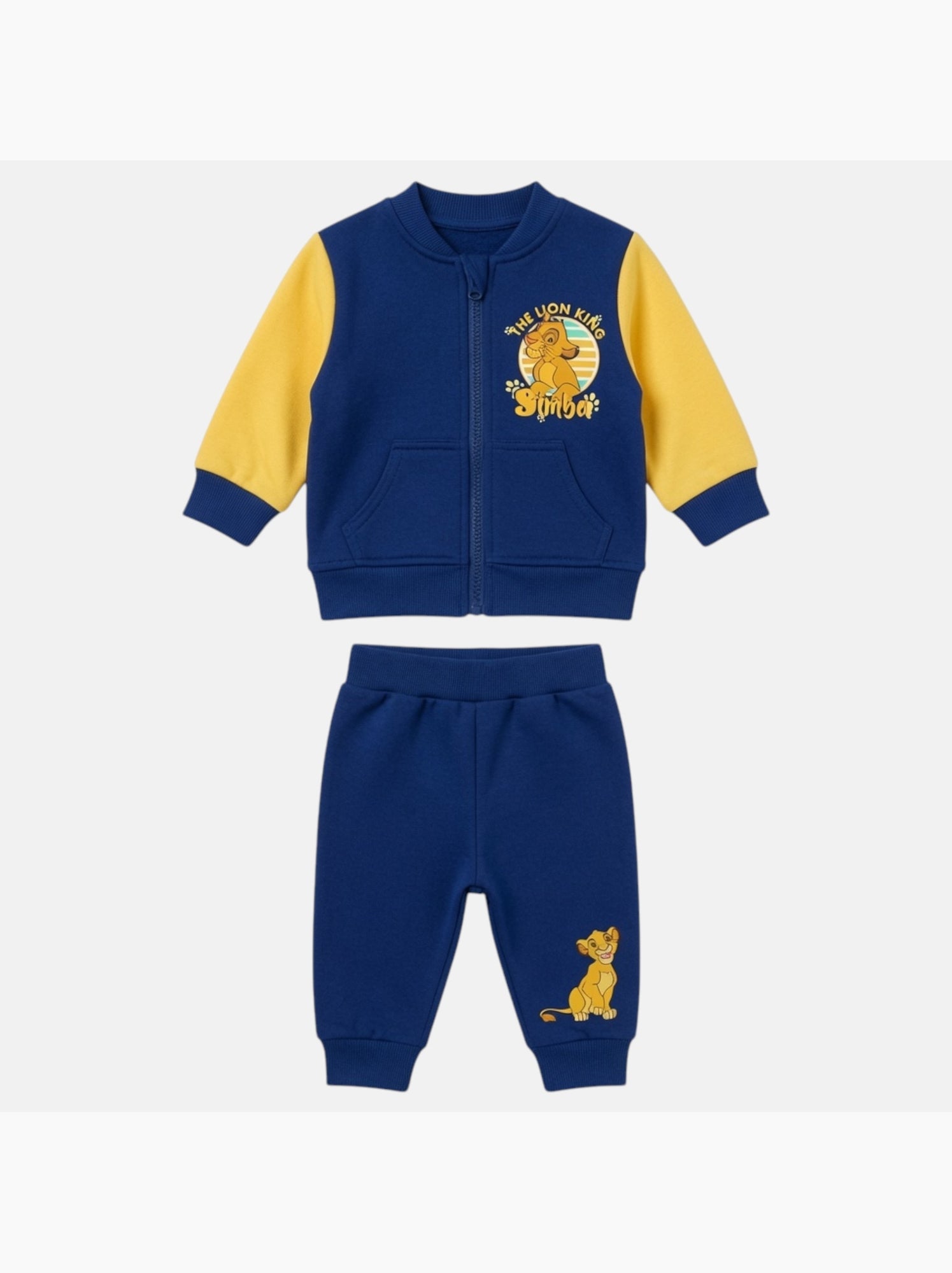Disney - ensemble de jogging, veste et pantalon garçon - Bleu marine