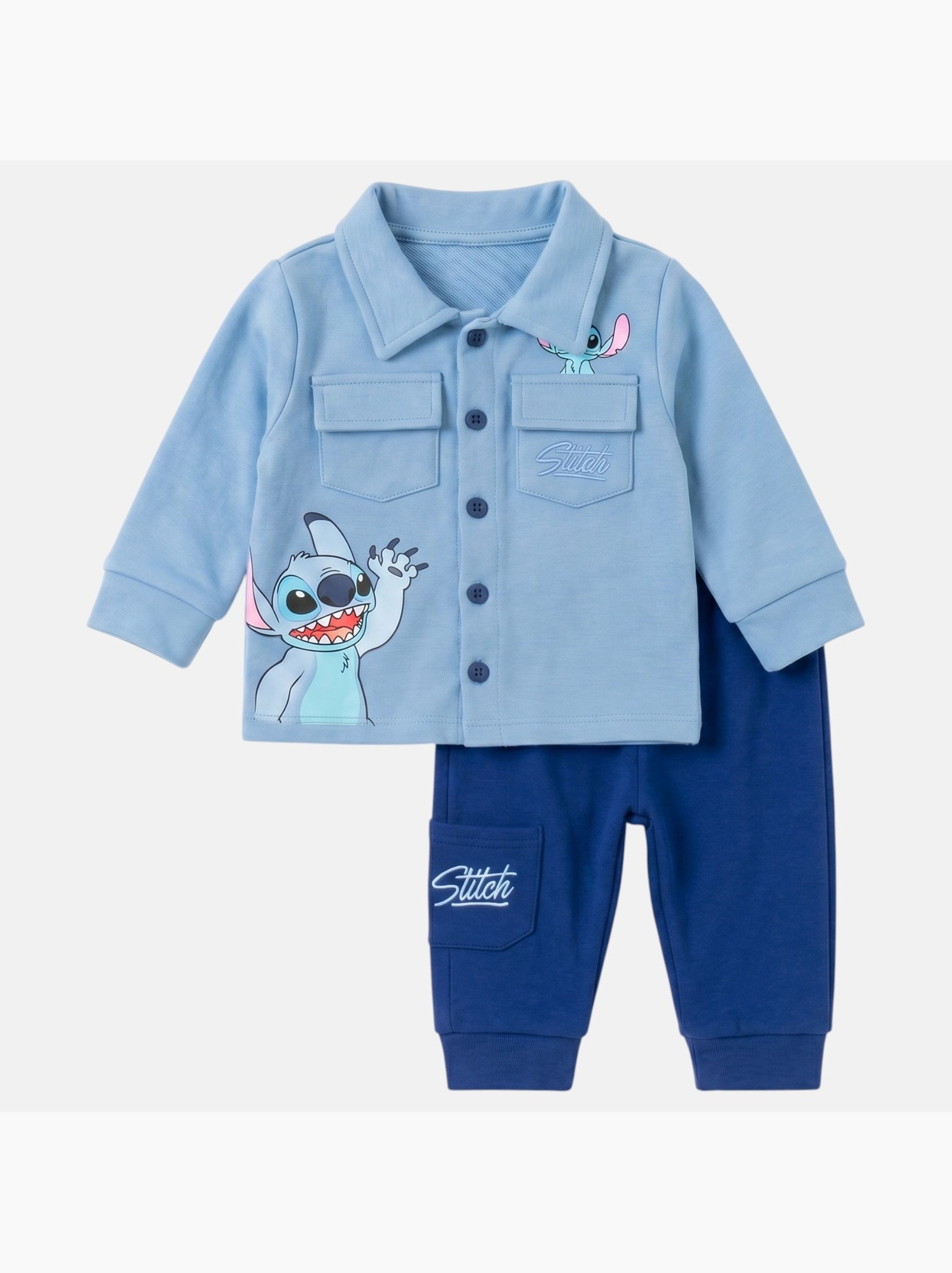 Disney - Ensemble de jogging, veste et pantalon garçon - Bleu