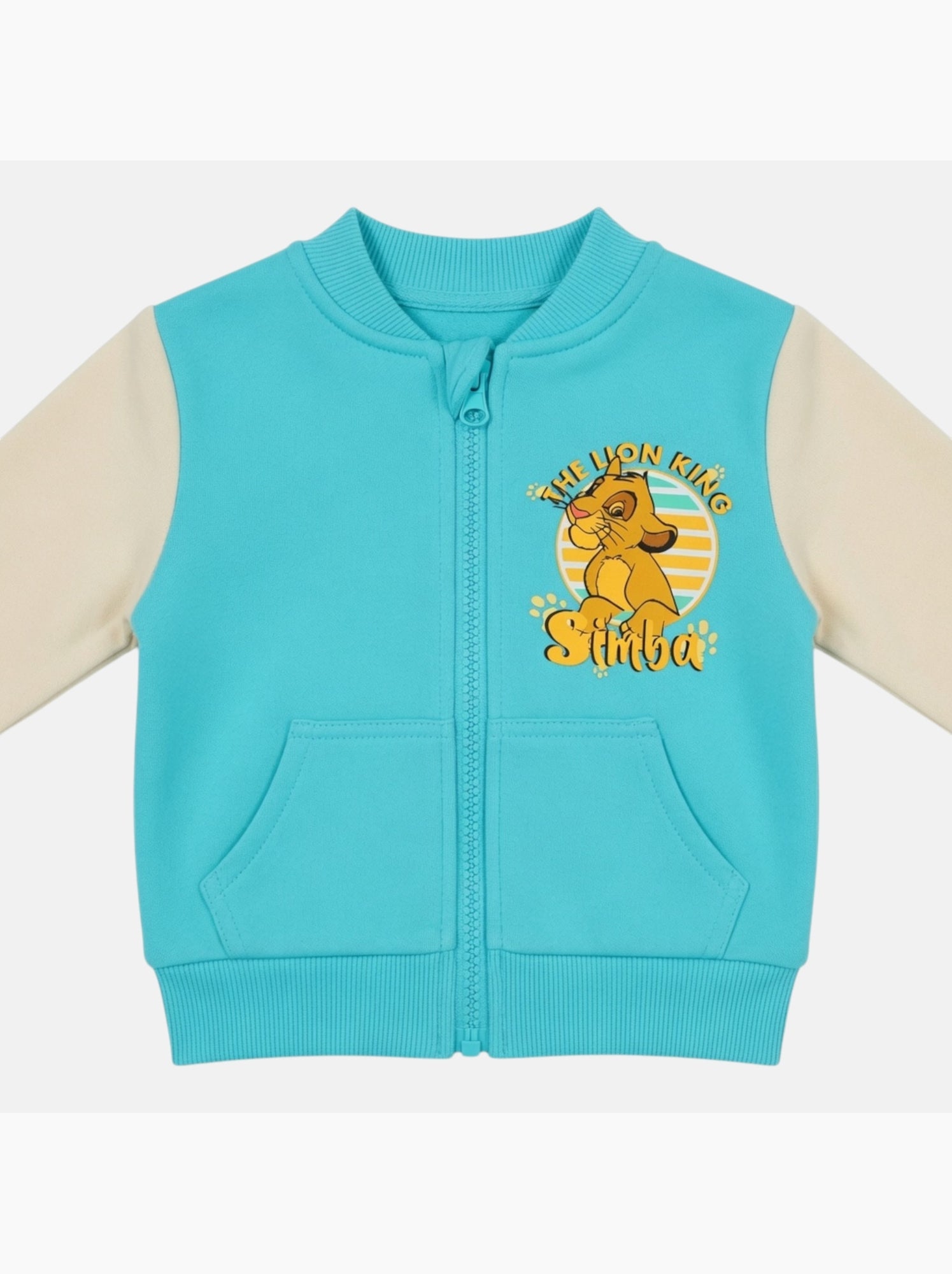 Disney - ensemble de jogging, veste et pantalon garçon - Bleu turquoise