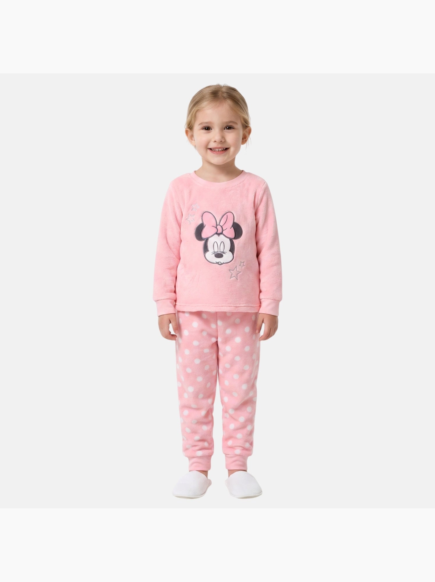 Disney - pyjama manches longues avec personnage - Rose clair