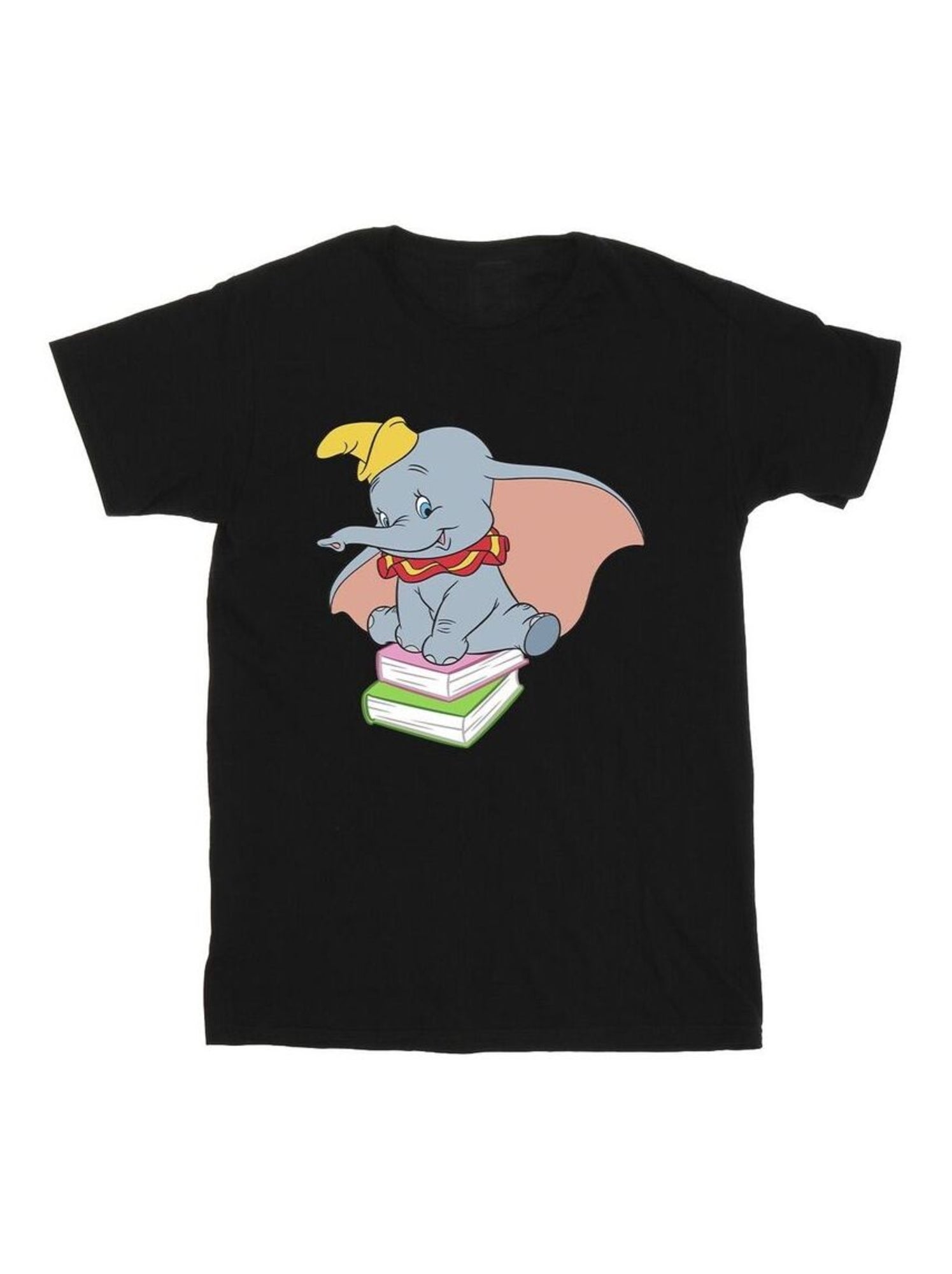 Disney - T-shirt motif Dumbo SITTING ON - Noir