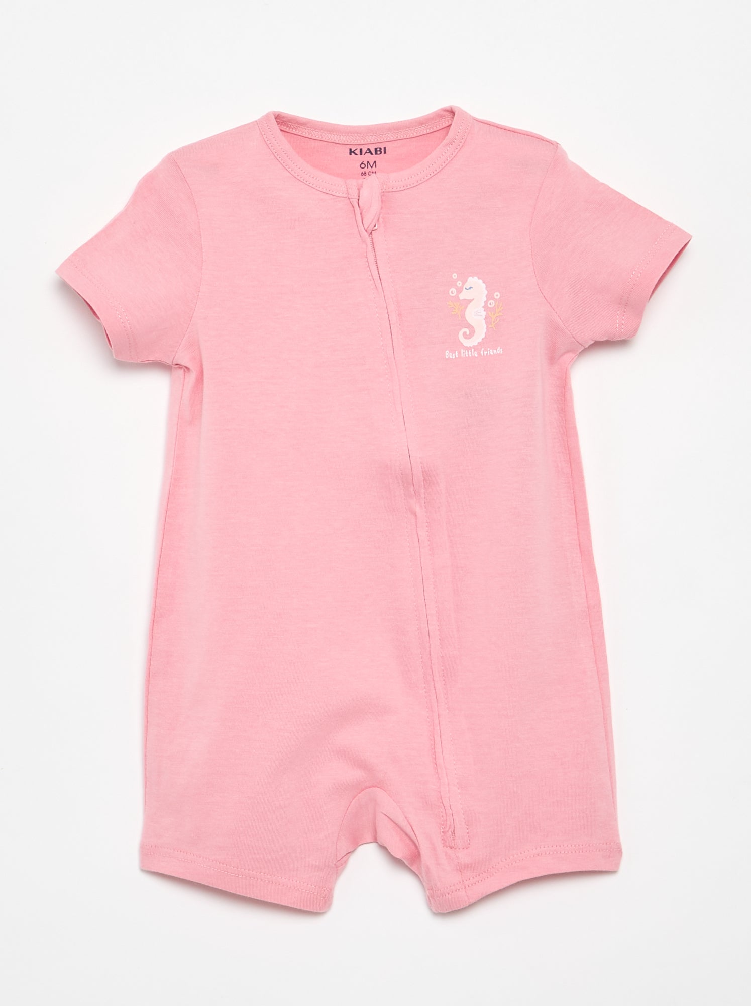 Dors-bien en coton - Rose