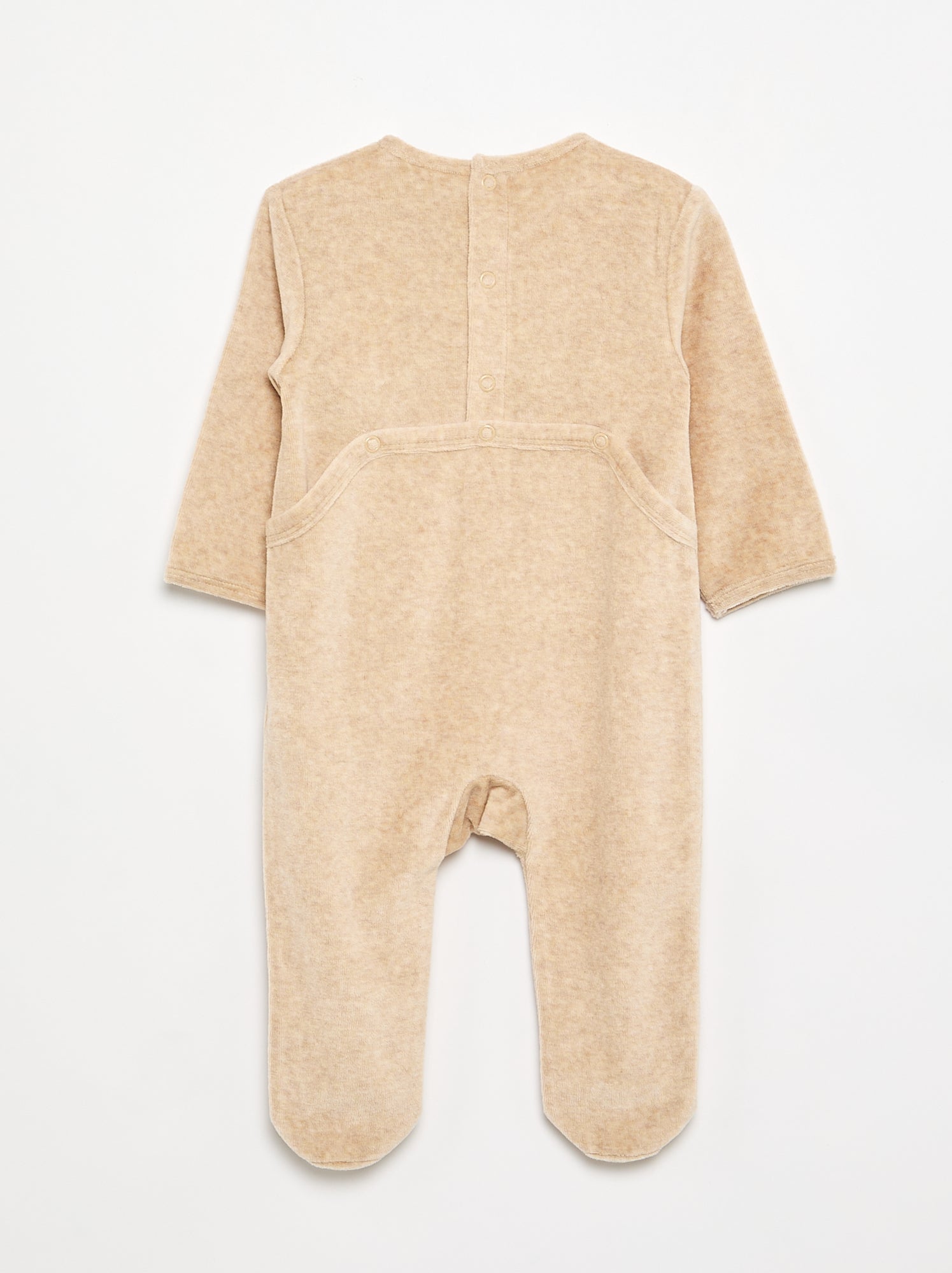 Dors bien en velours - Beige (FXT33_30)