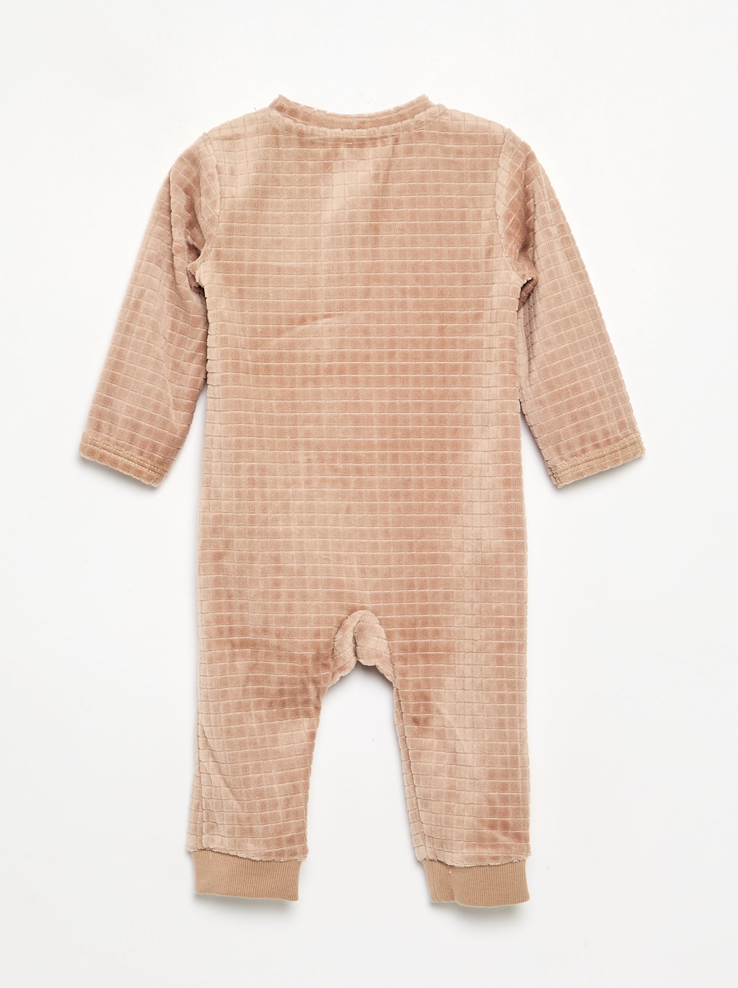 Dors-bien en velours - Beige (GEX79_11)