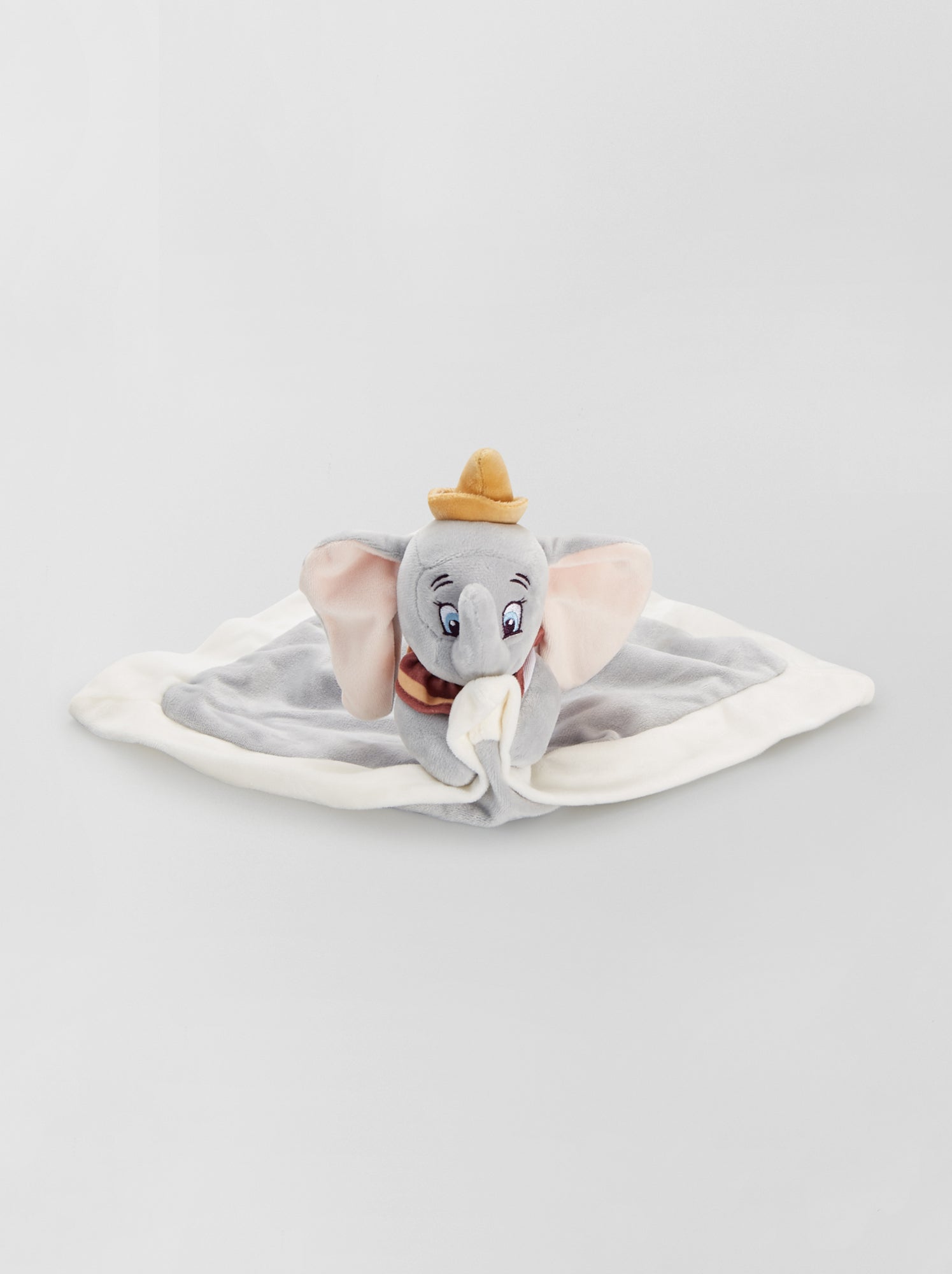 Doudou mouchoir 'Dumbo' - Gris