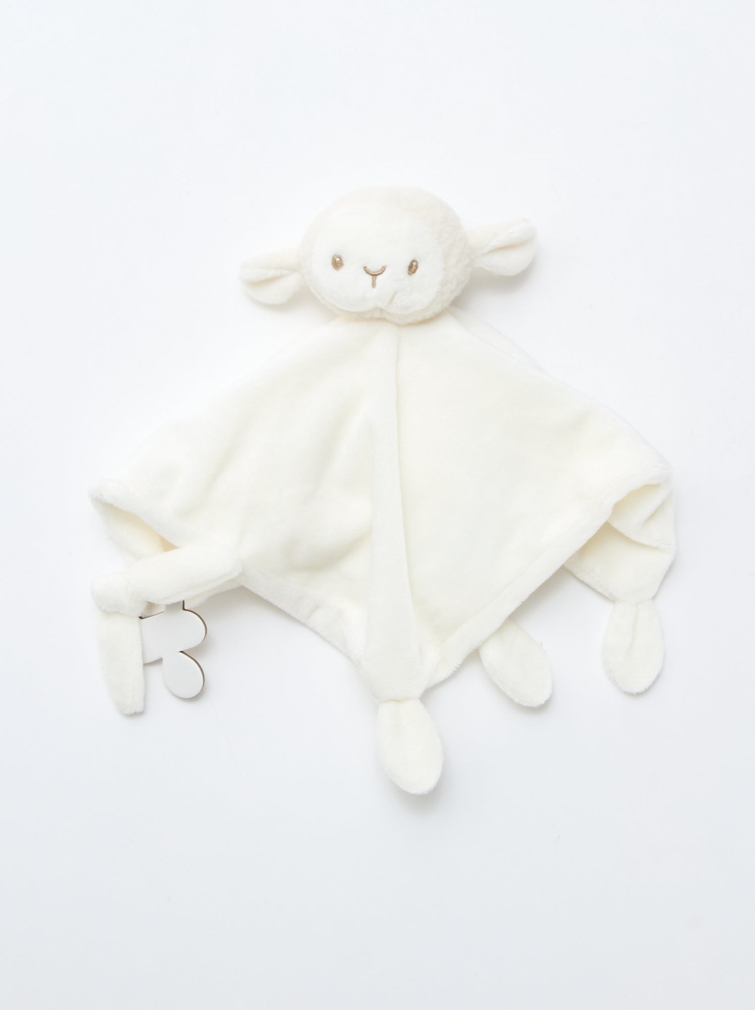 Doudou mouchoir mouton - Beige