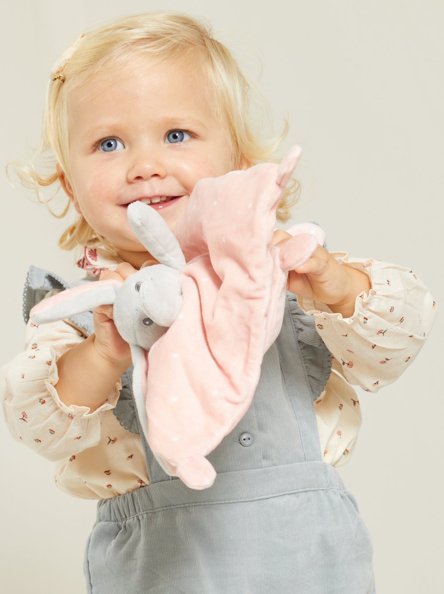 Doudou velours - Rose