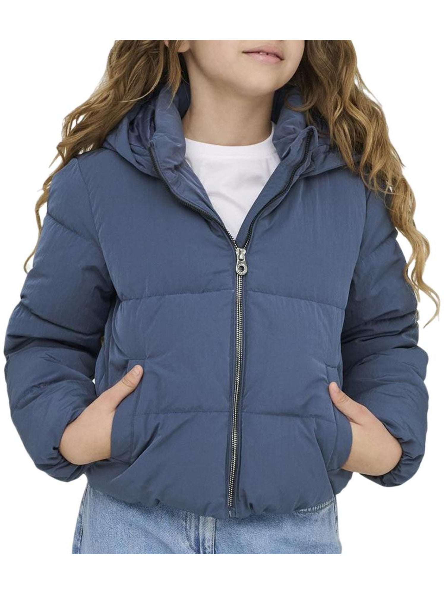 Doudoune fille only - Bleu