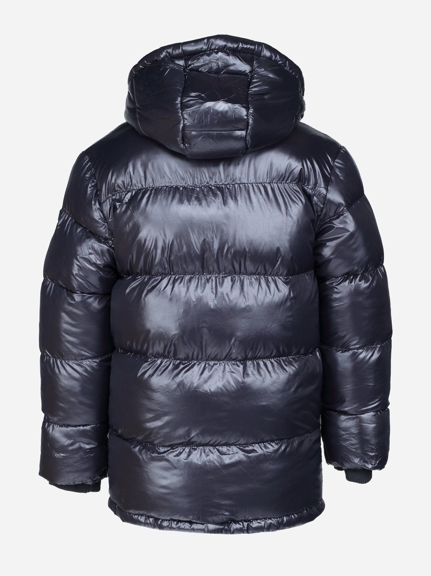 Doudoune longue à capuche - Kizco - Noir