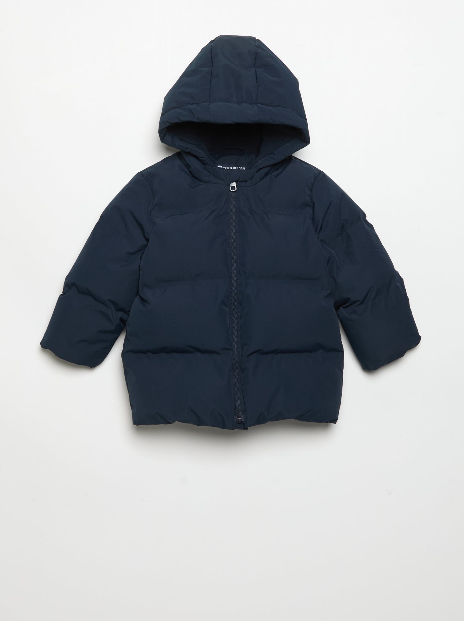 Doudoune matelassée à capuche - Bleu (GET08_1)