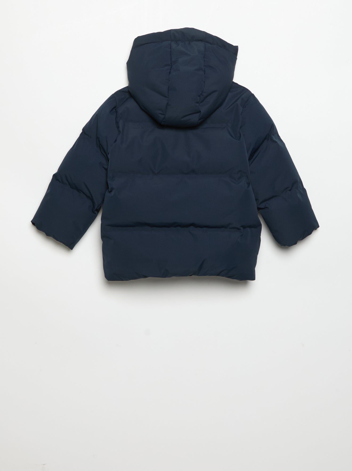 Doudoune matelassée à capuche - Bleu (GET08_1)