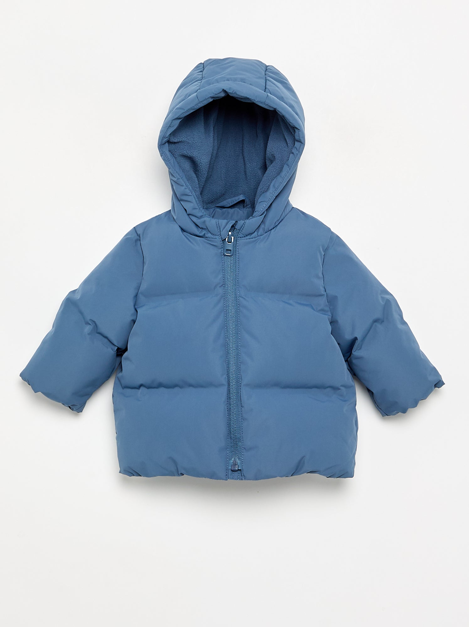 Doudoune matelassée à capuche - Bleu (GET08_3)