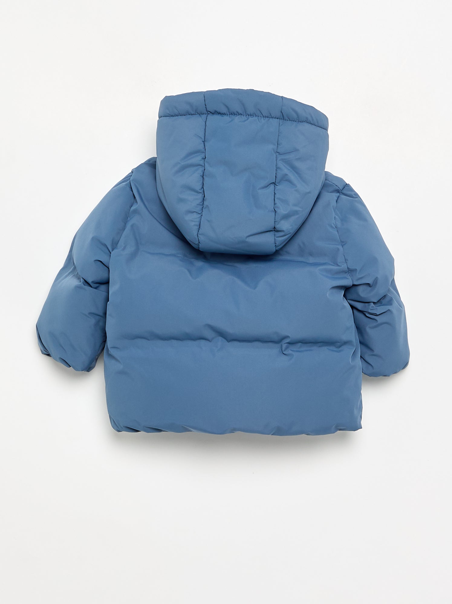Doudoune matelassée à capuche - Bleu (GET08_3)
