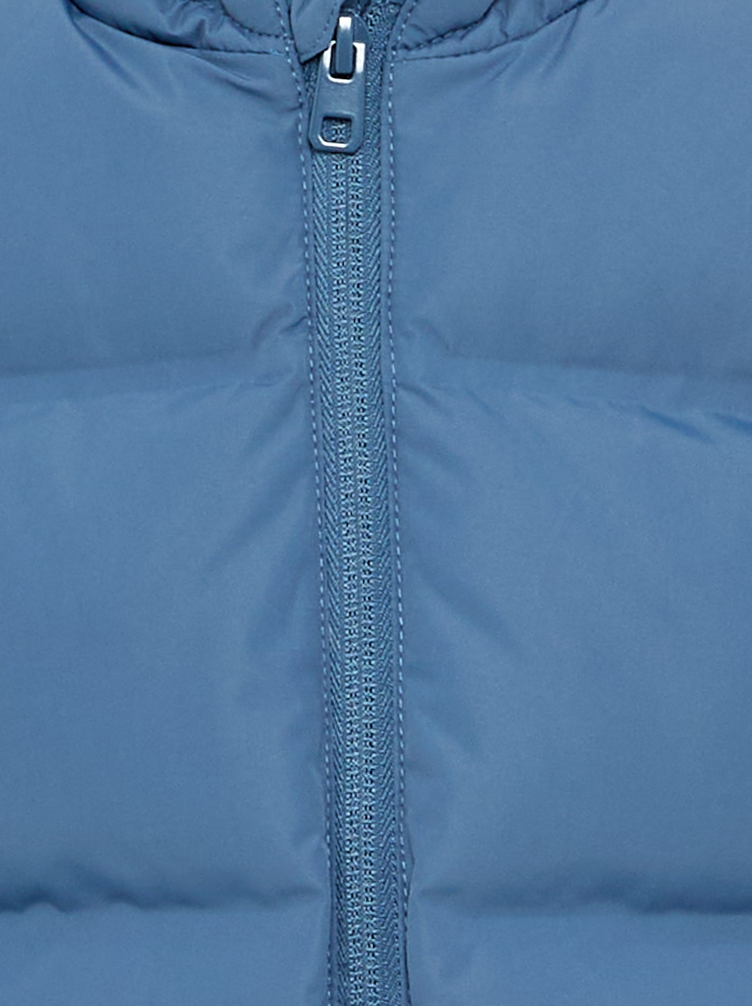 Doudoune matelassée à capuche - Bleu (GET08_3)