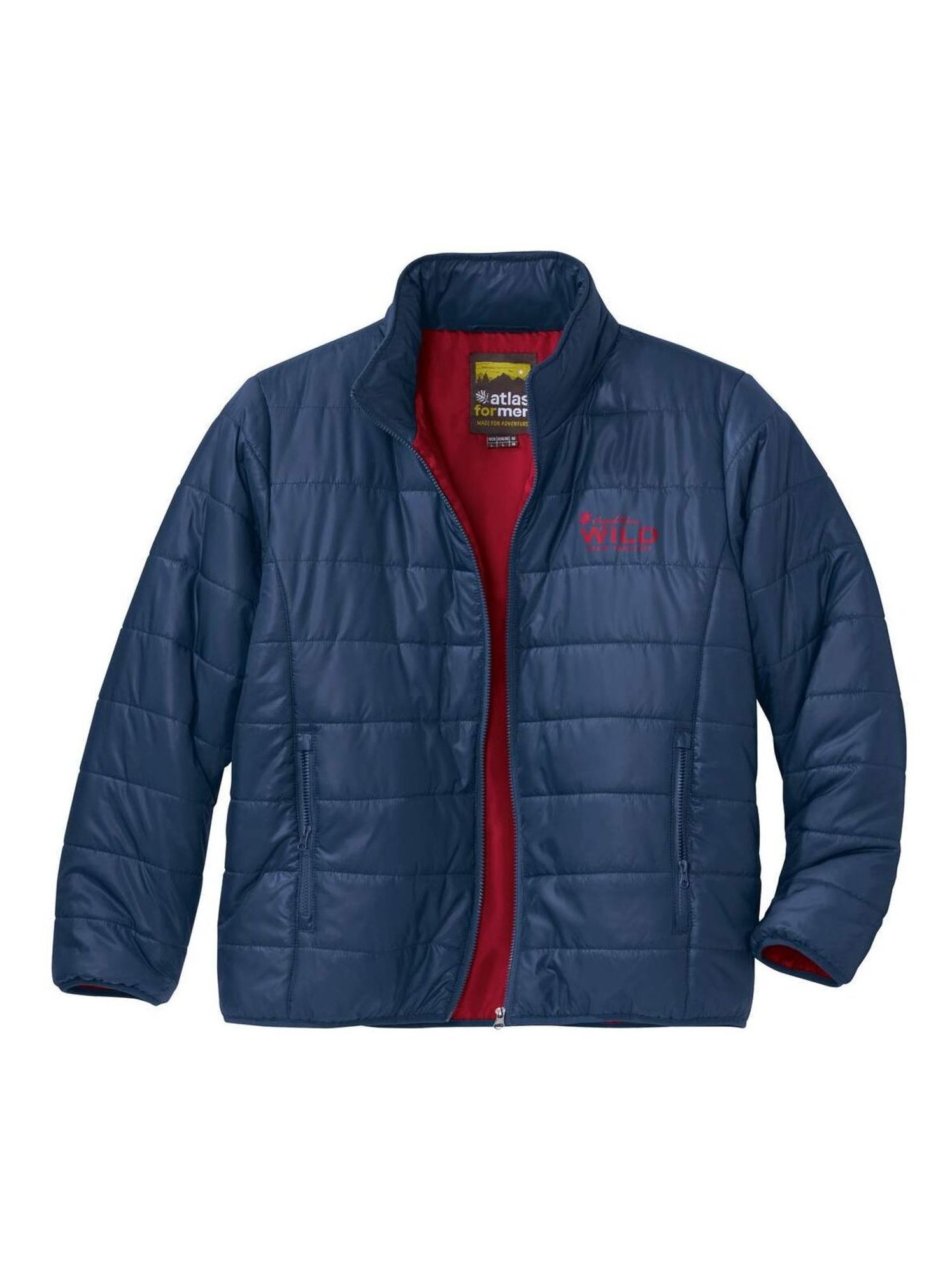 Doudoune Wild Territory  - ATLAS FOR MEN - Bleu marine
