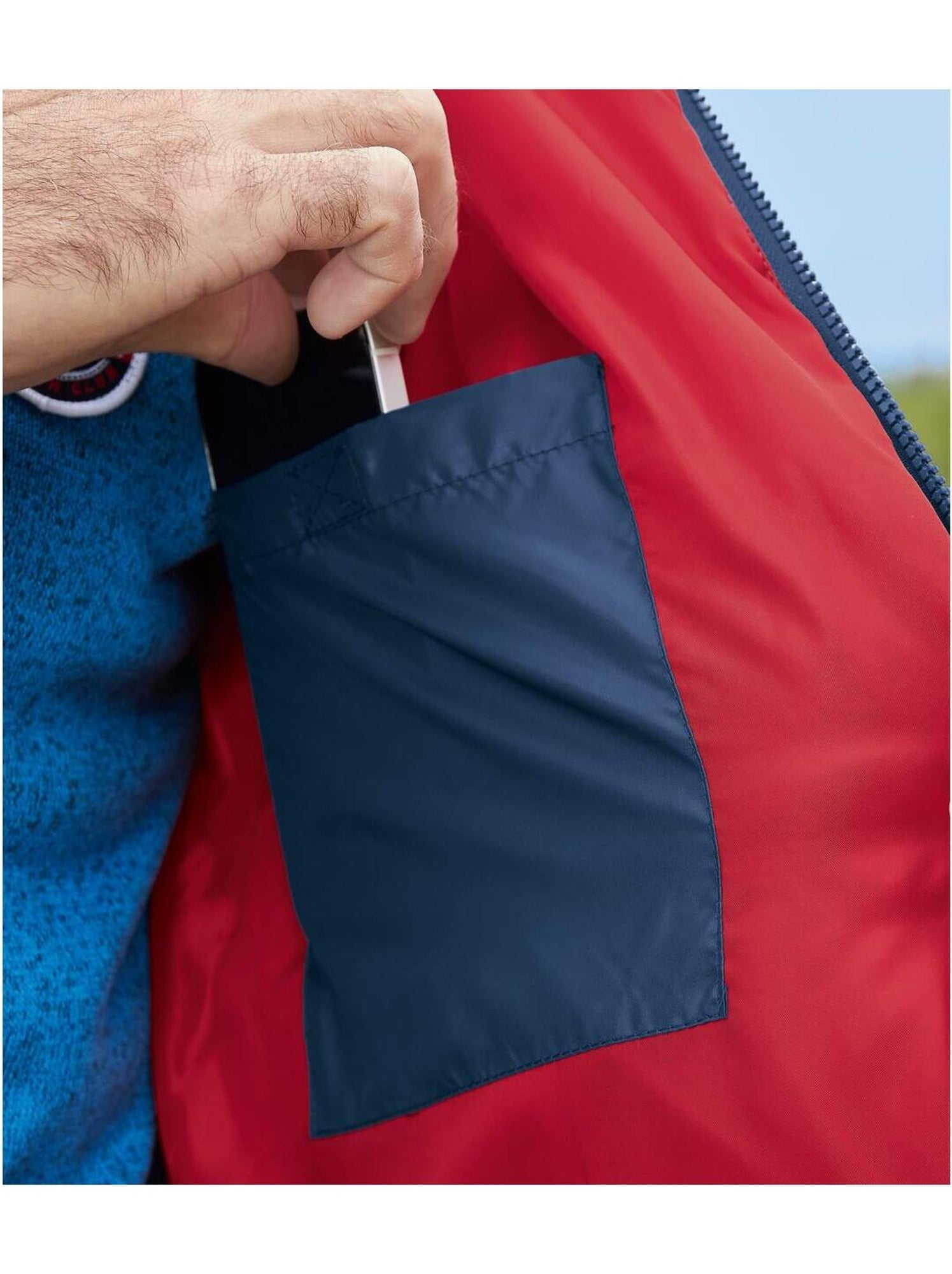 Doudoune Wild Territory  - ATLAS FOR MEN - Bleu marine