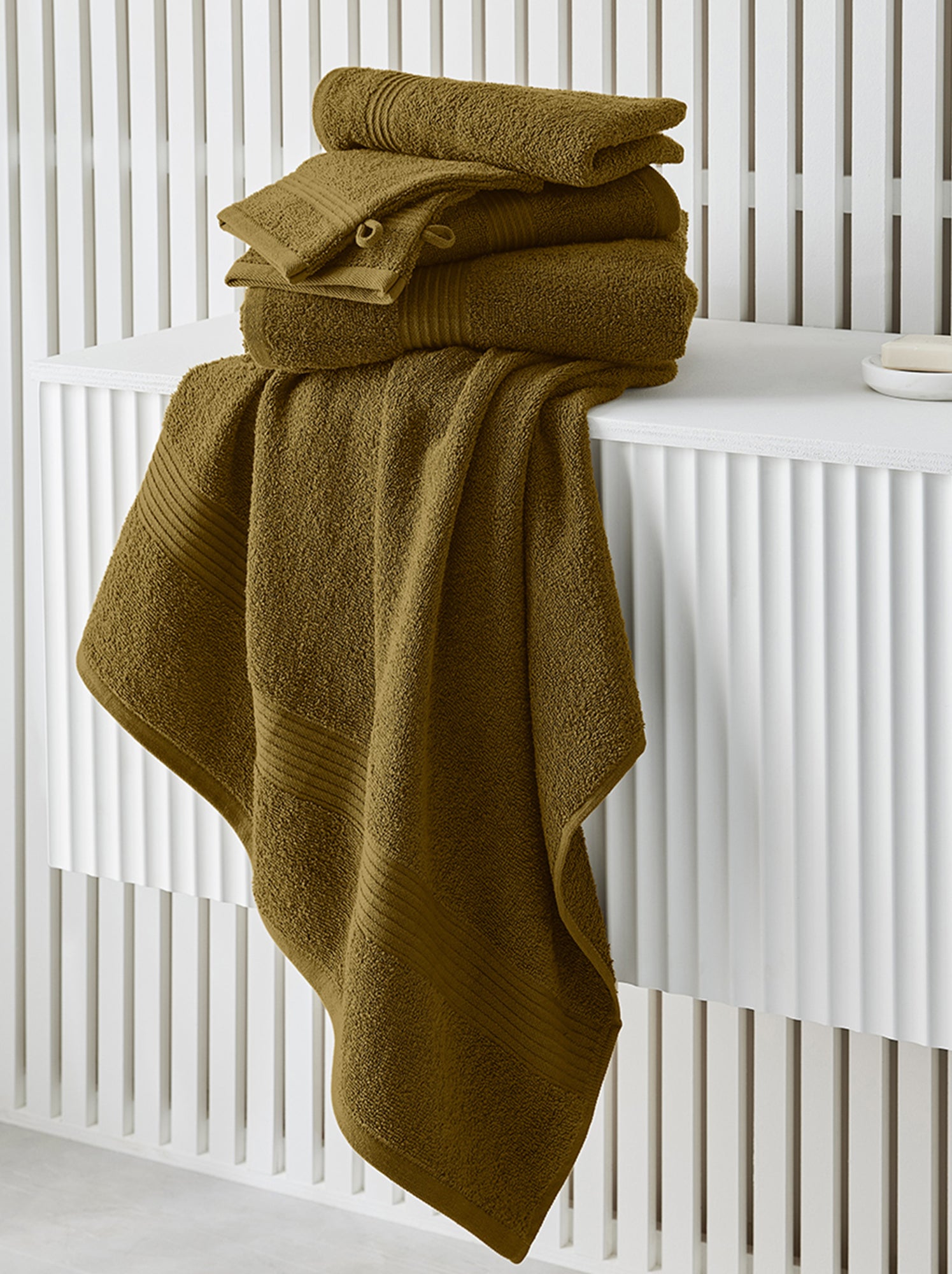 Drap de bain 70 x 130 cm - bronze