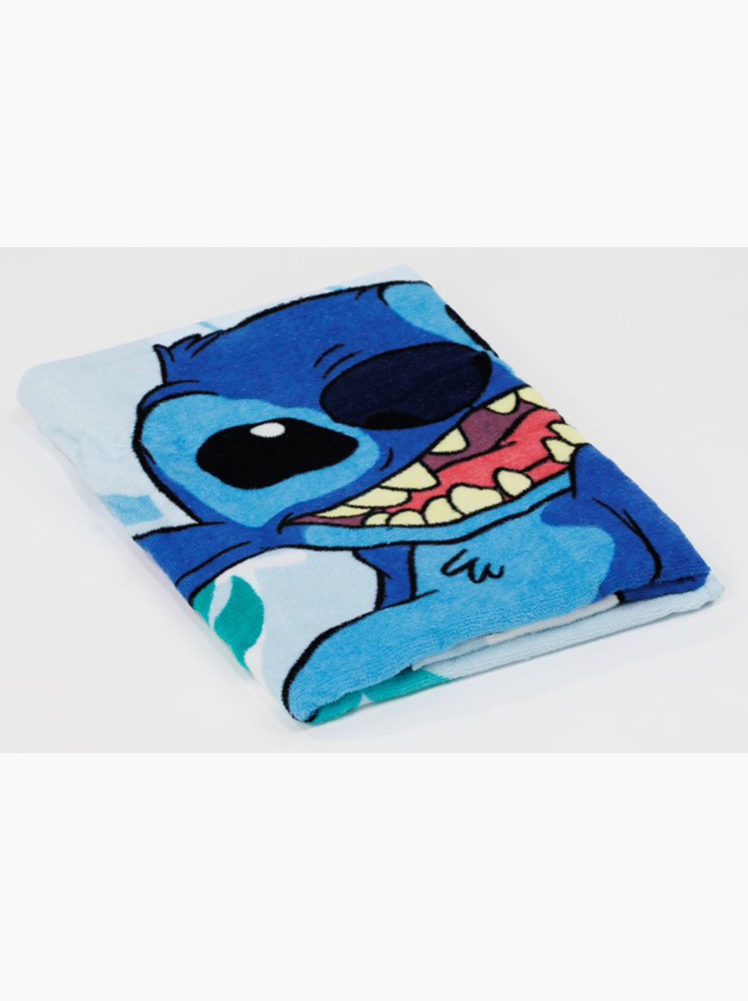 Drap de Plage Stitch Disney 70x140 cm 100% Coton - Noir Bleu