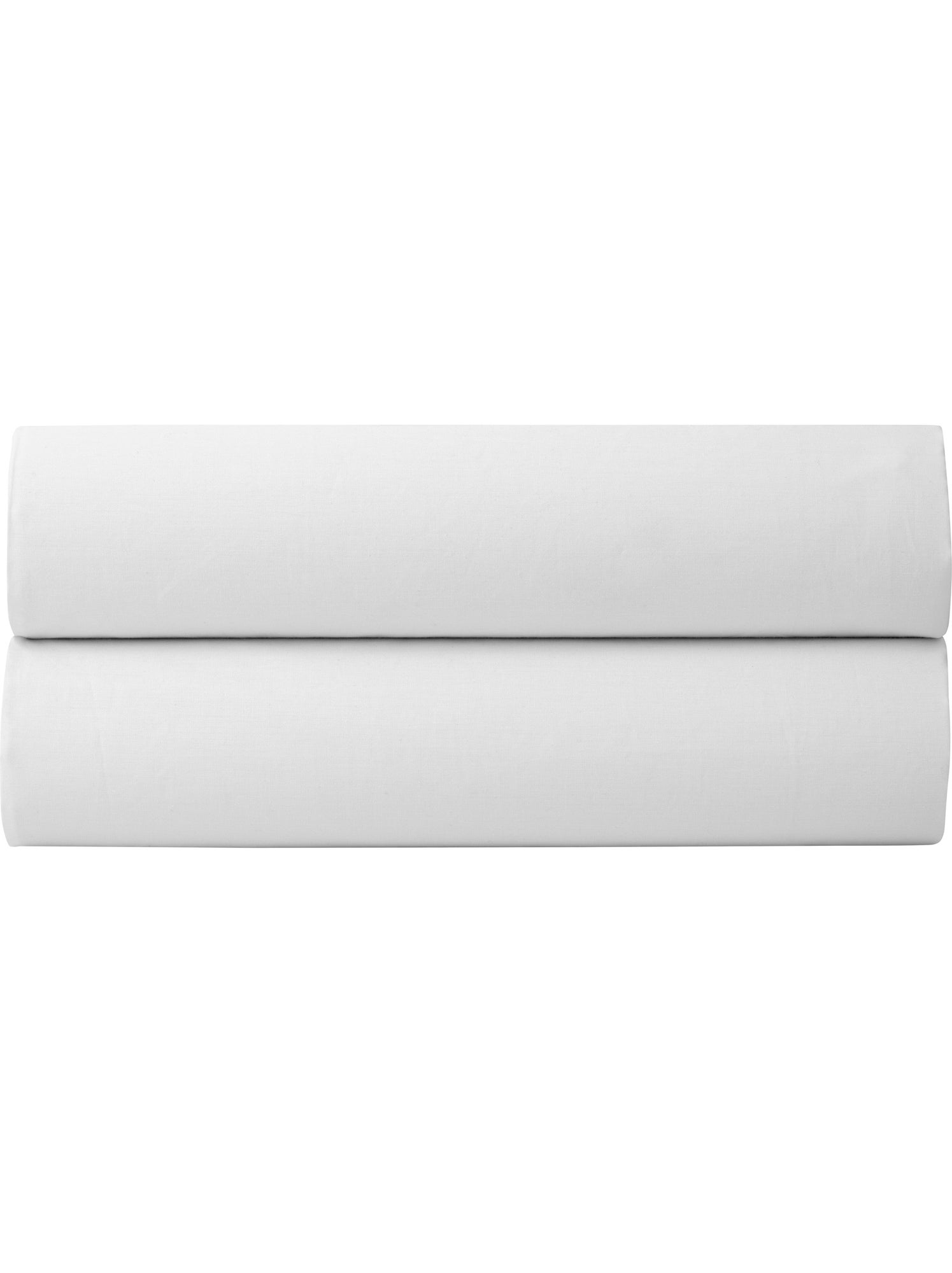 Drap housse – 100% coton 57 fils/cm² - Blanc