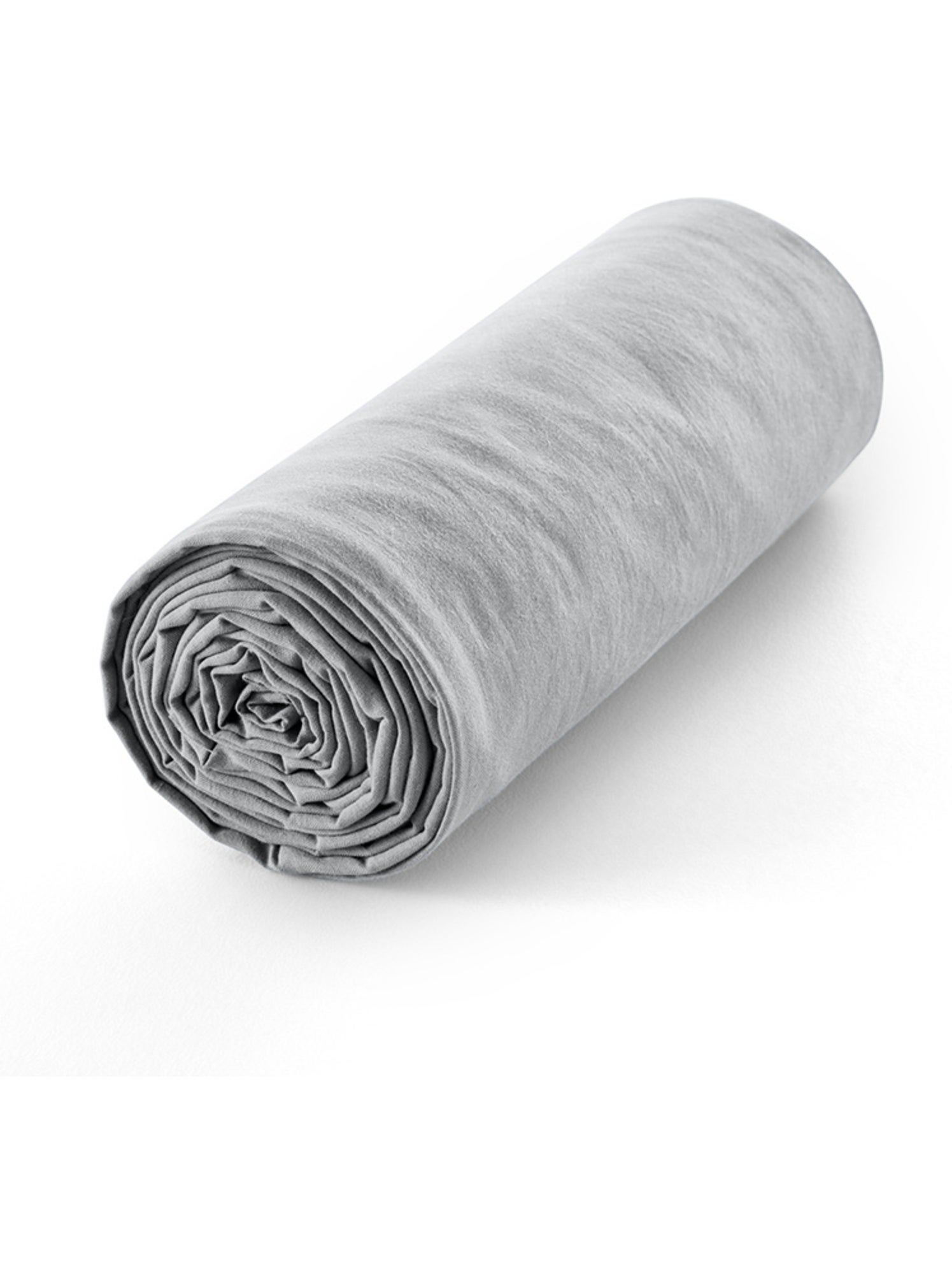 Drap housse – 100% coton 57 fils/cm² - Gris clair