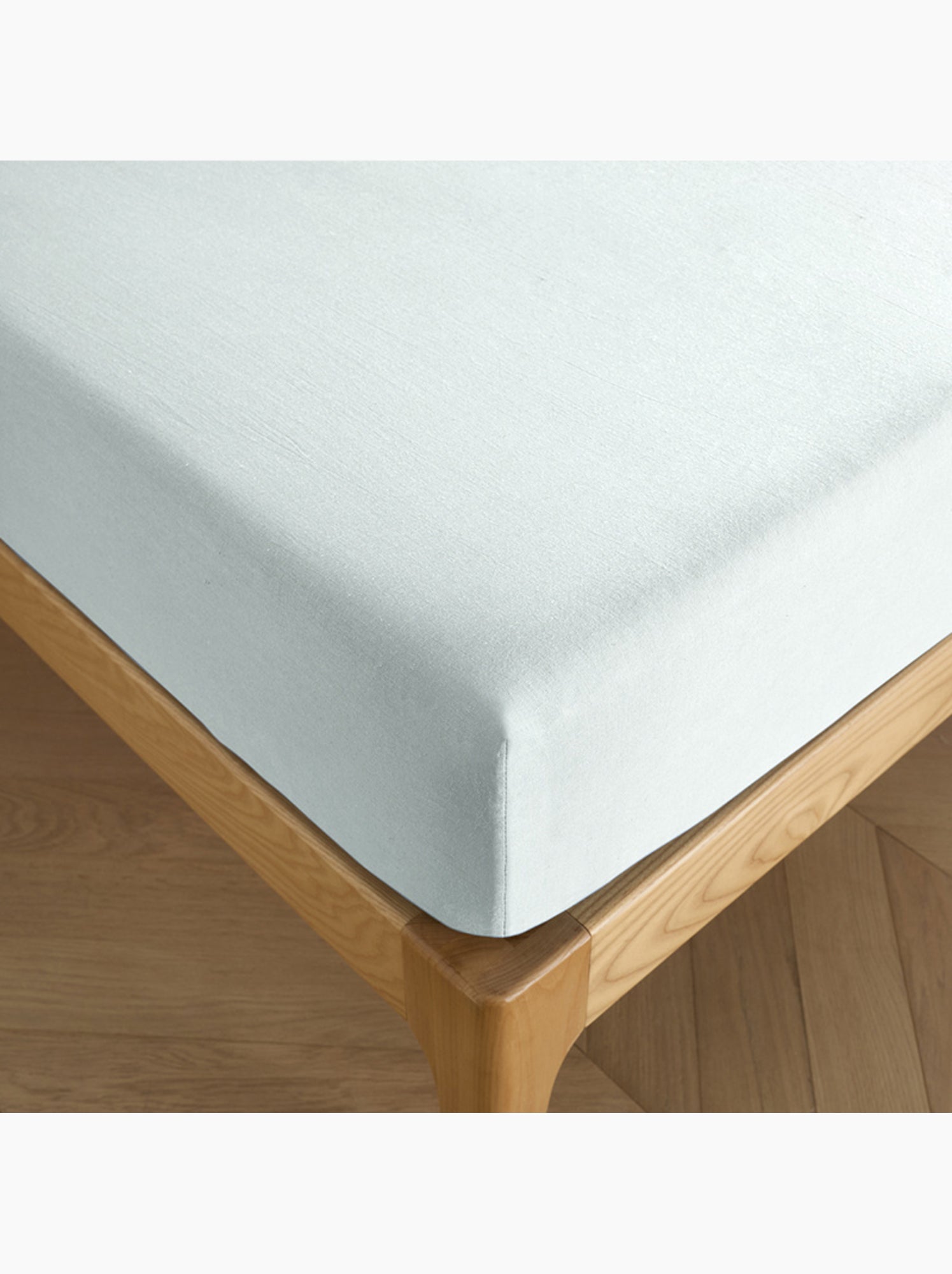 Drap housse – 100% coton 57 fils/cm² - Menthe