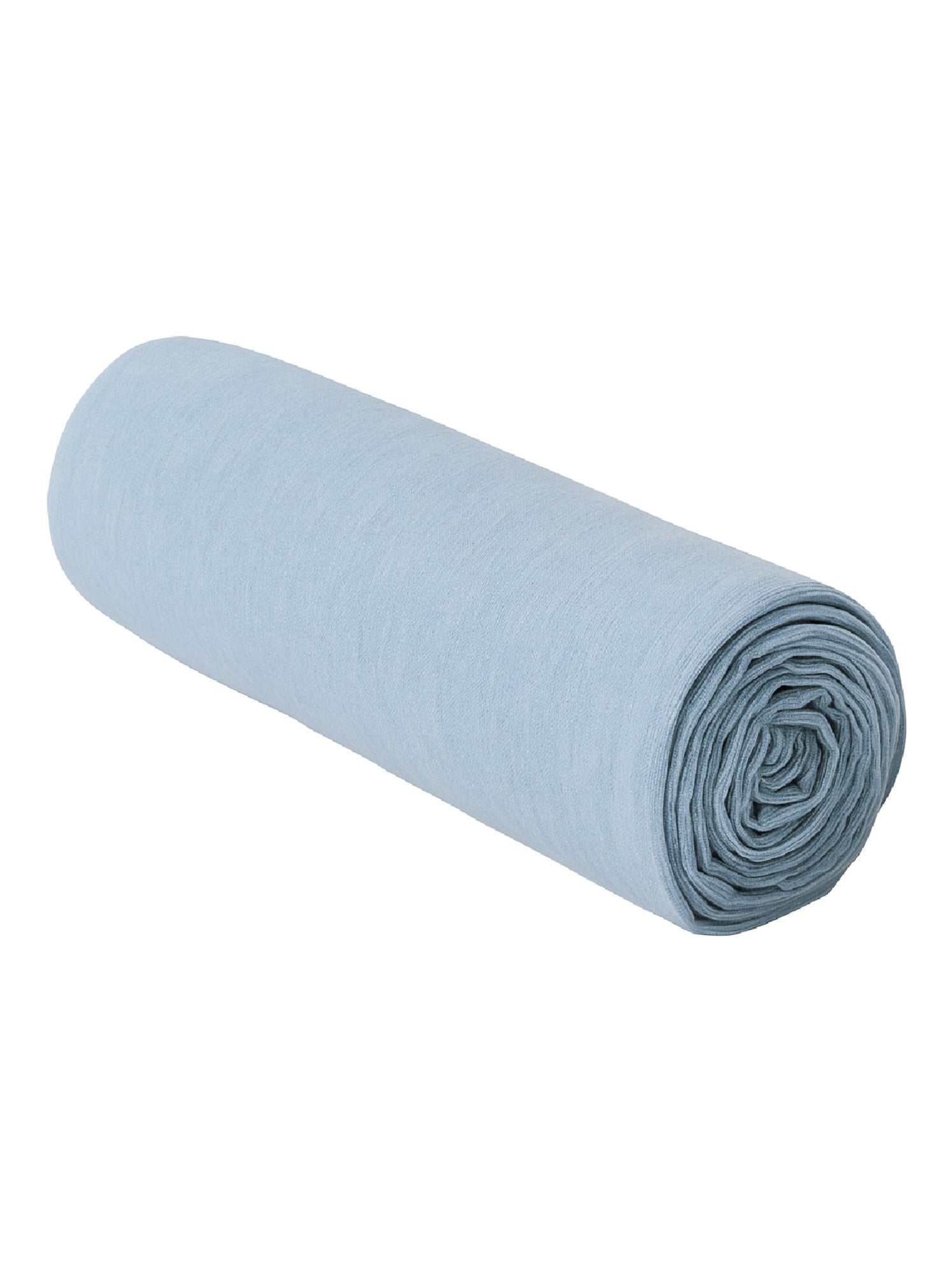 Drap Housse 2 en 1 - Alèse Imperméable intégrée - Coloris Poudre - DODO - Bleu clair