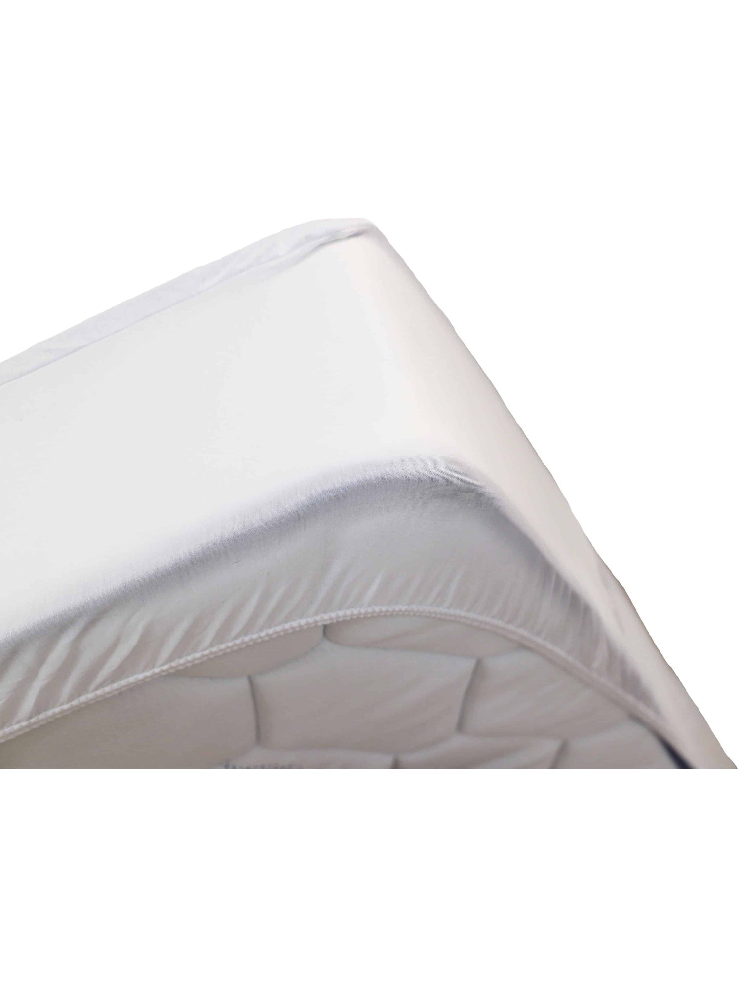 Drap housse coton 120 fils jersey extensible DOUCEUR - Marron caramel