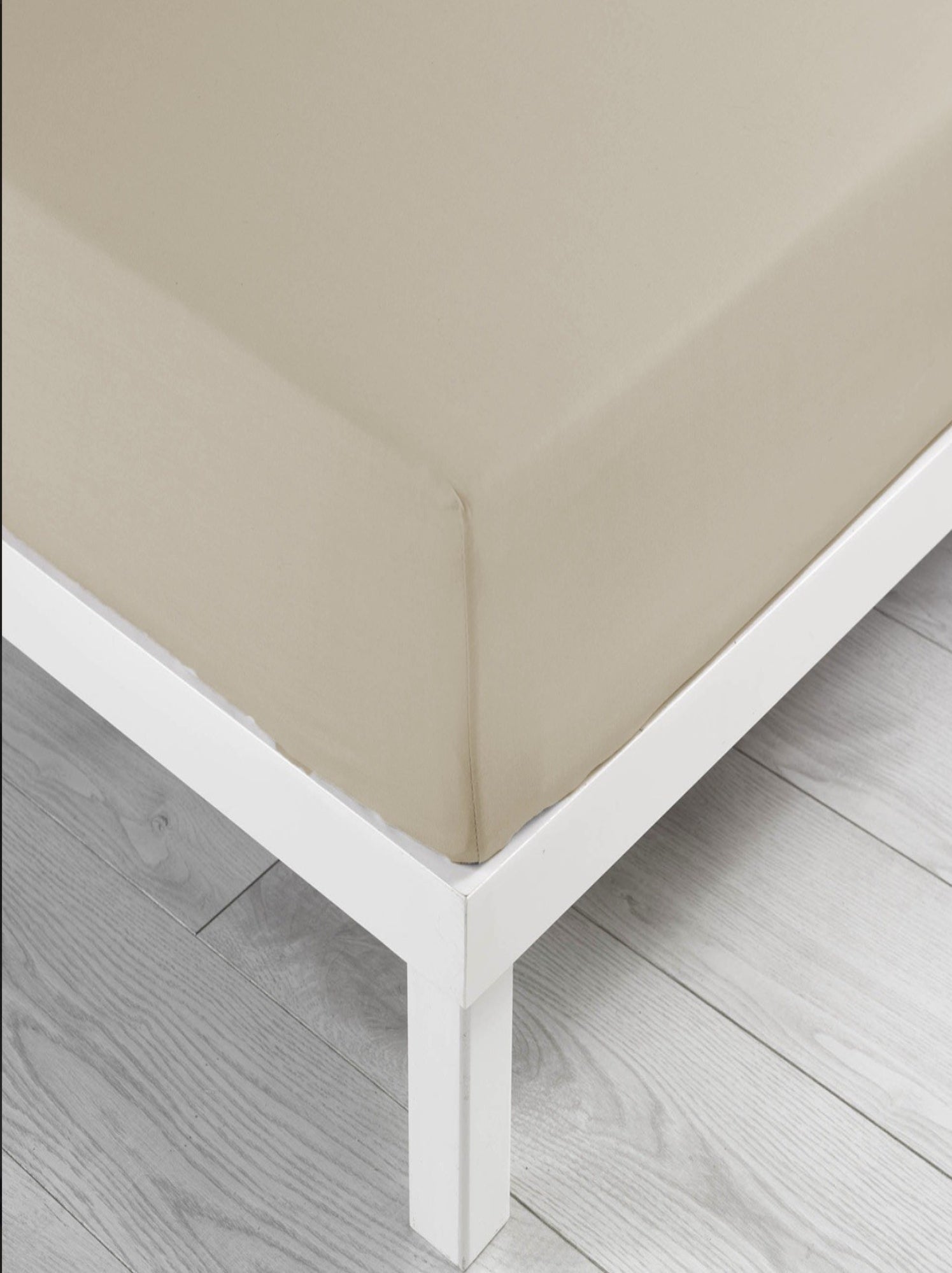 Drap housse coton lina douceur d'intérieur - Beige