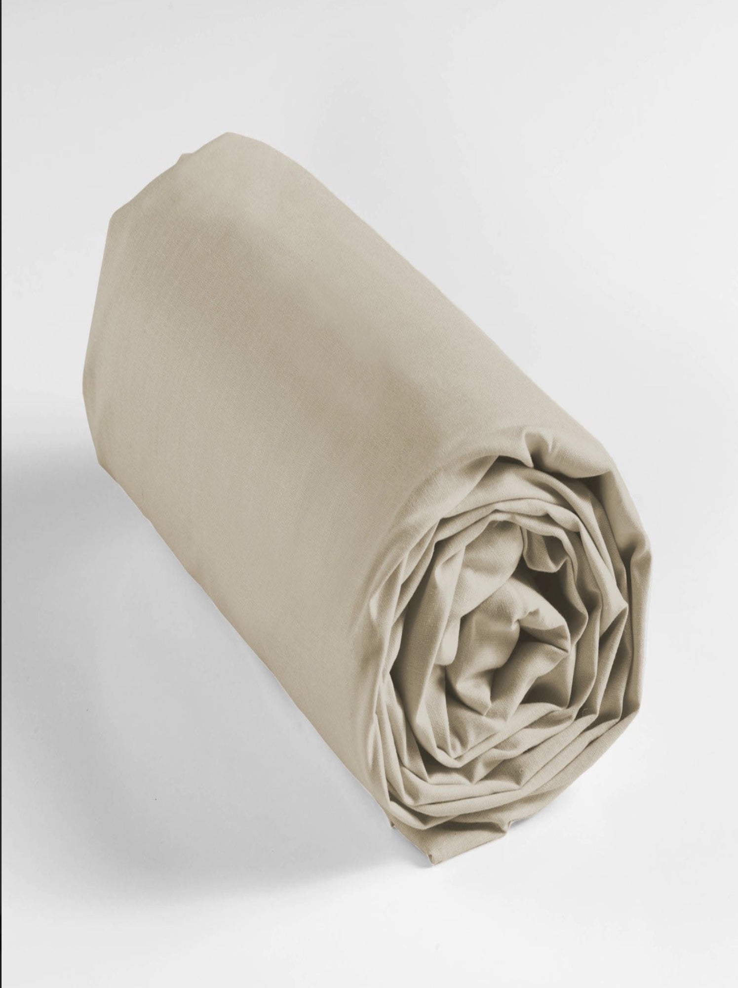 Drap housse coton lina douceur d'intérieur - Beige