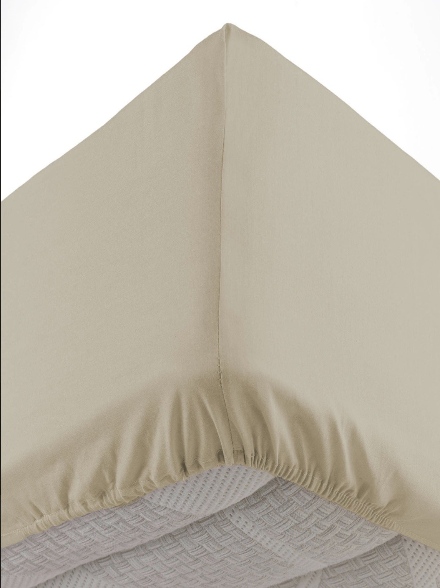 Drap housse coton lina douceur d'intérieur - Beige