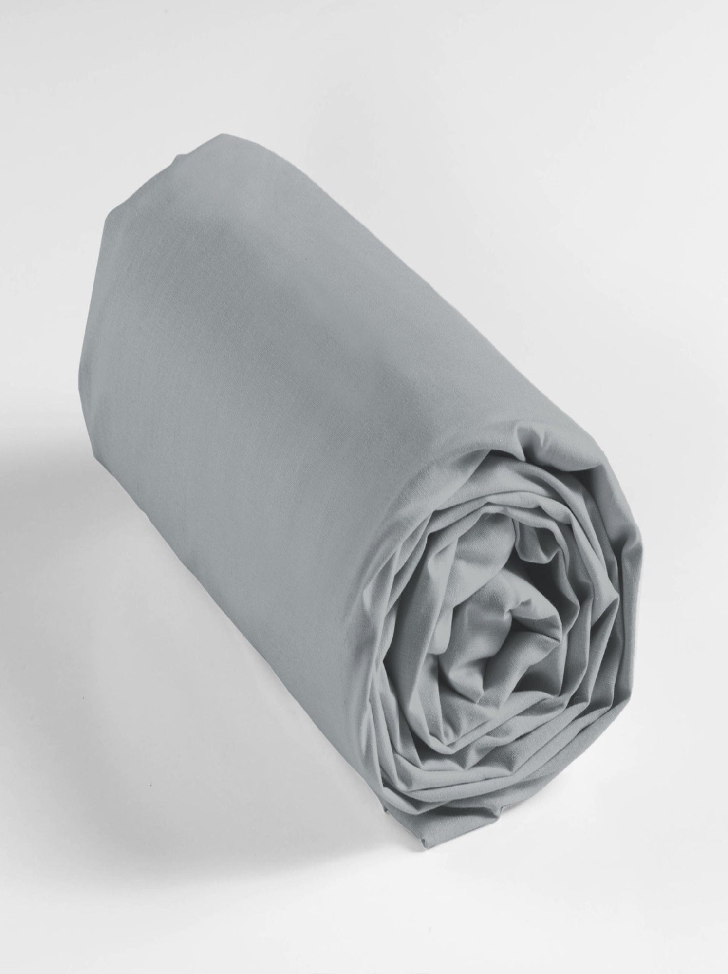 Drap housse coton lina douceur d'intérieur - Gris