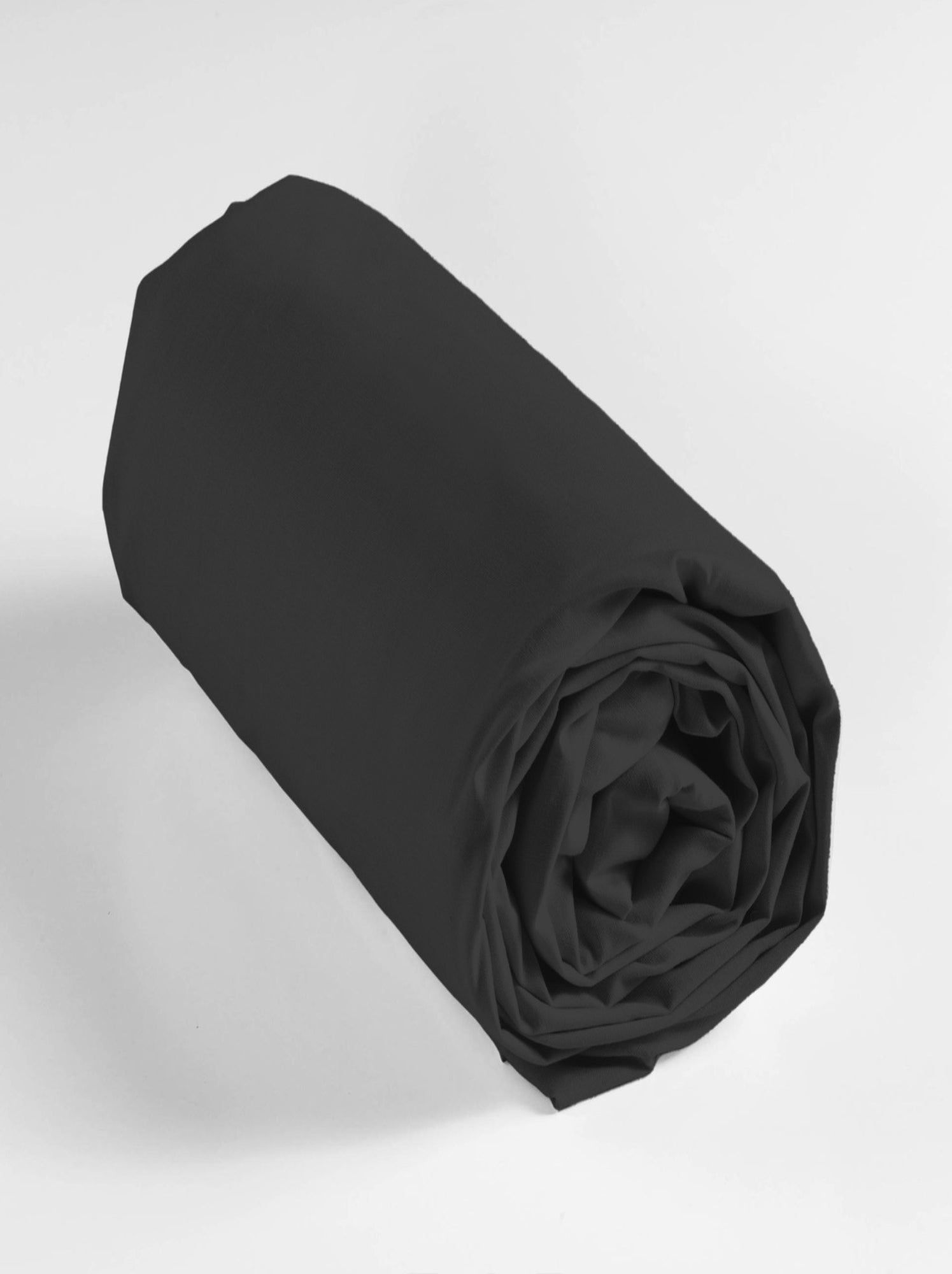 Drap housse coton lina douceur d'intérieur - Noir