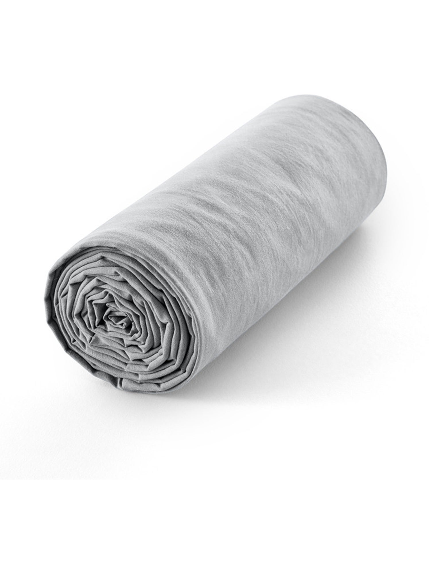Drap housse - Coton Pur - 100 % Coton 57 Fils/cm² - Gris clair