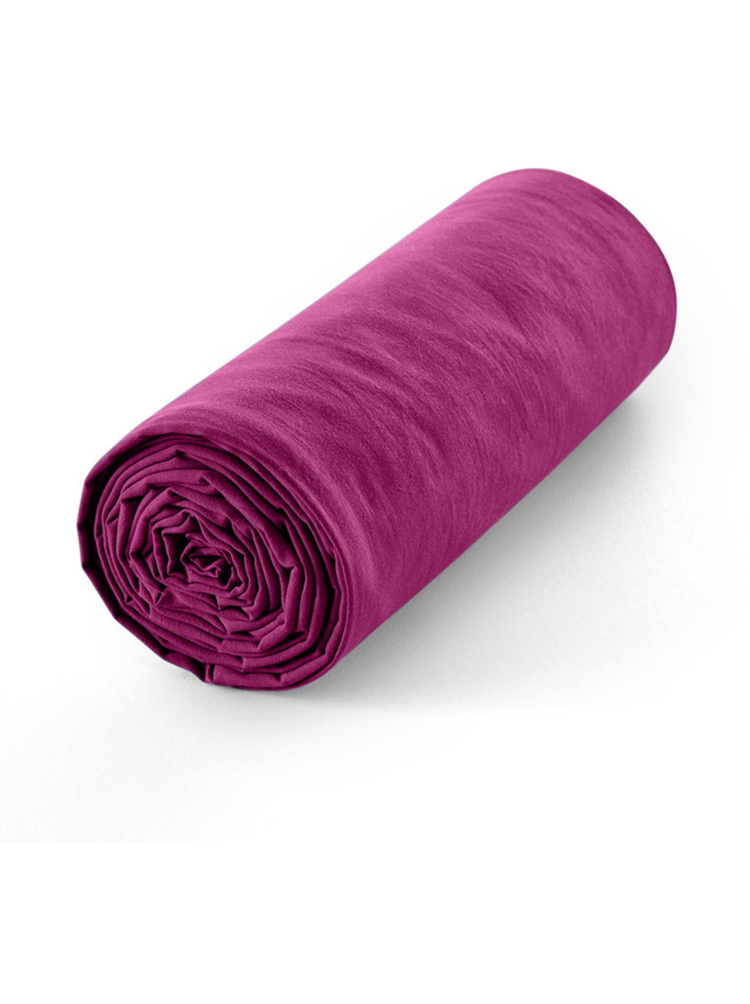 Drap housse - Coton Pur - 100 % Coton 57 Fils/cm² - Magenta