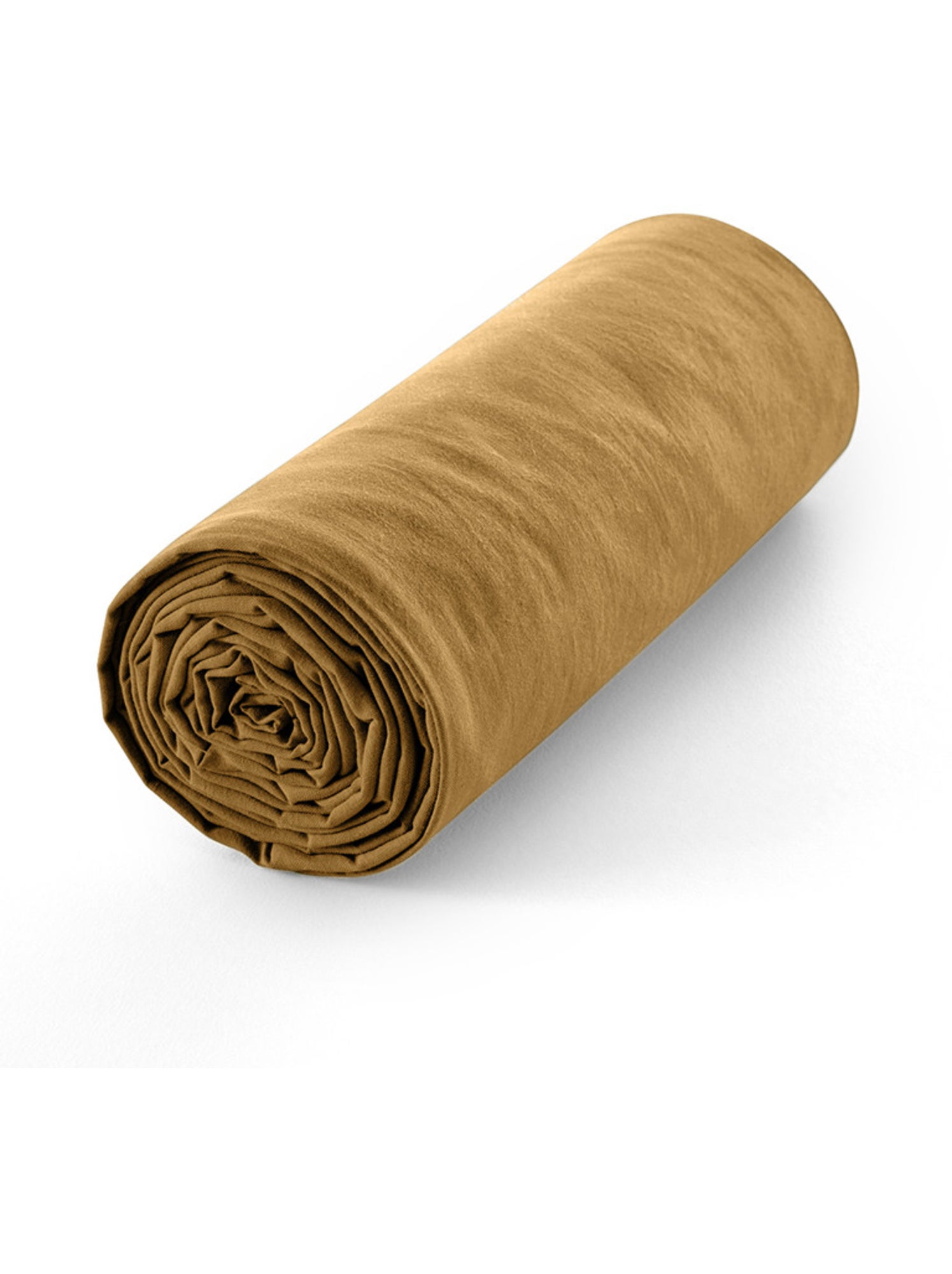 Drap housse - Coton Pur - 100 % Coton 57 Fils/cm² - Miel