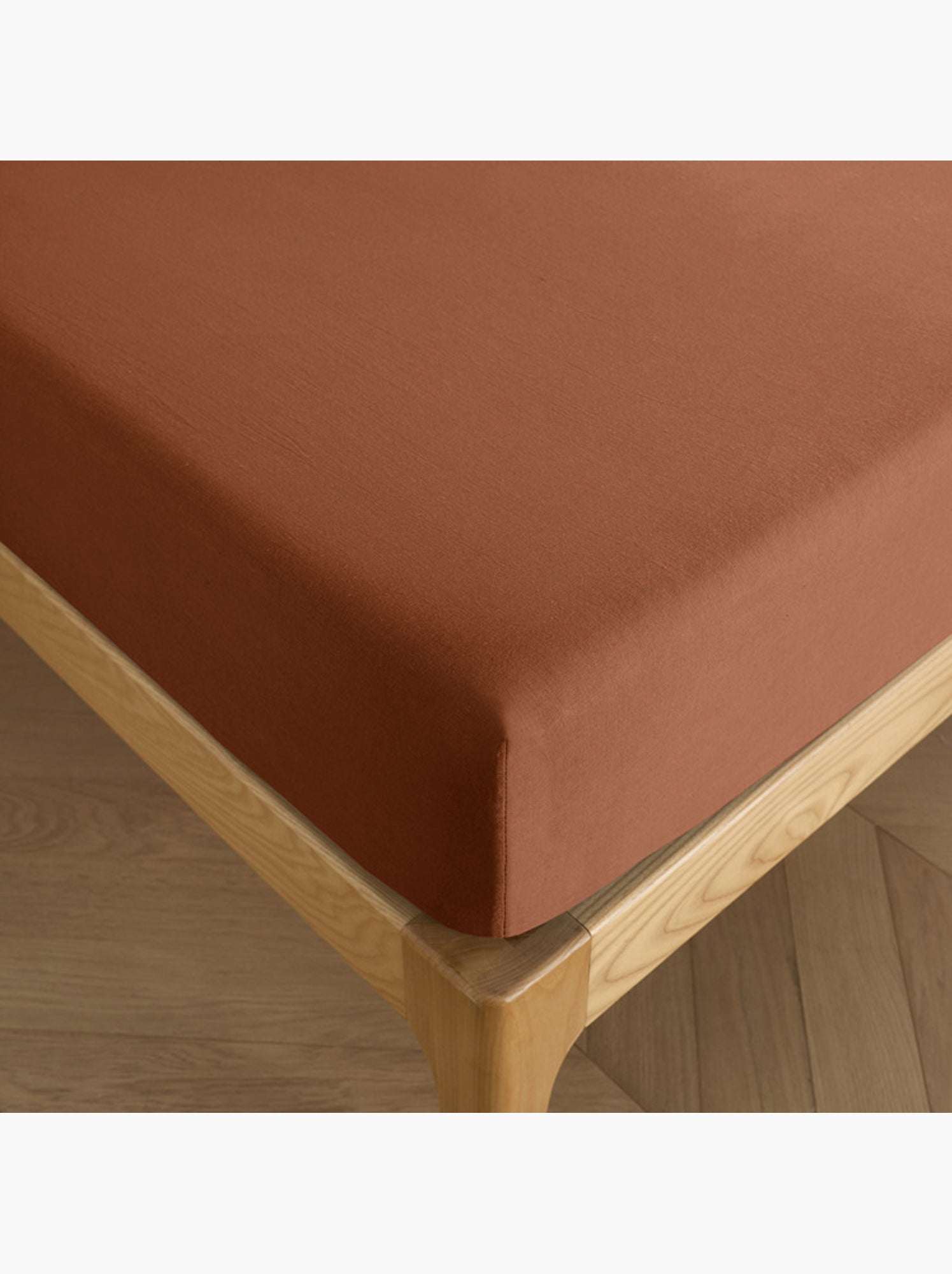 Drap housse - Coton Pur - 100 % Coton 57 Fils/cm² - Rouge