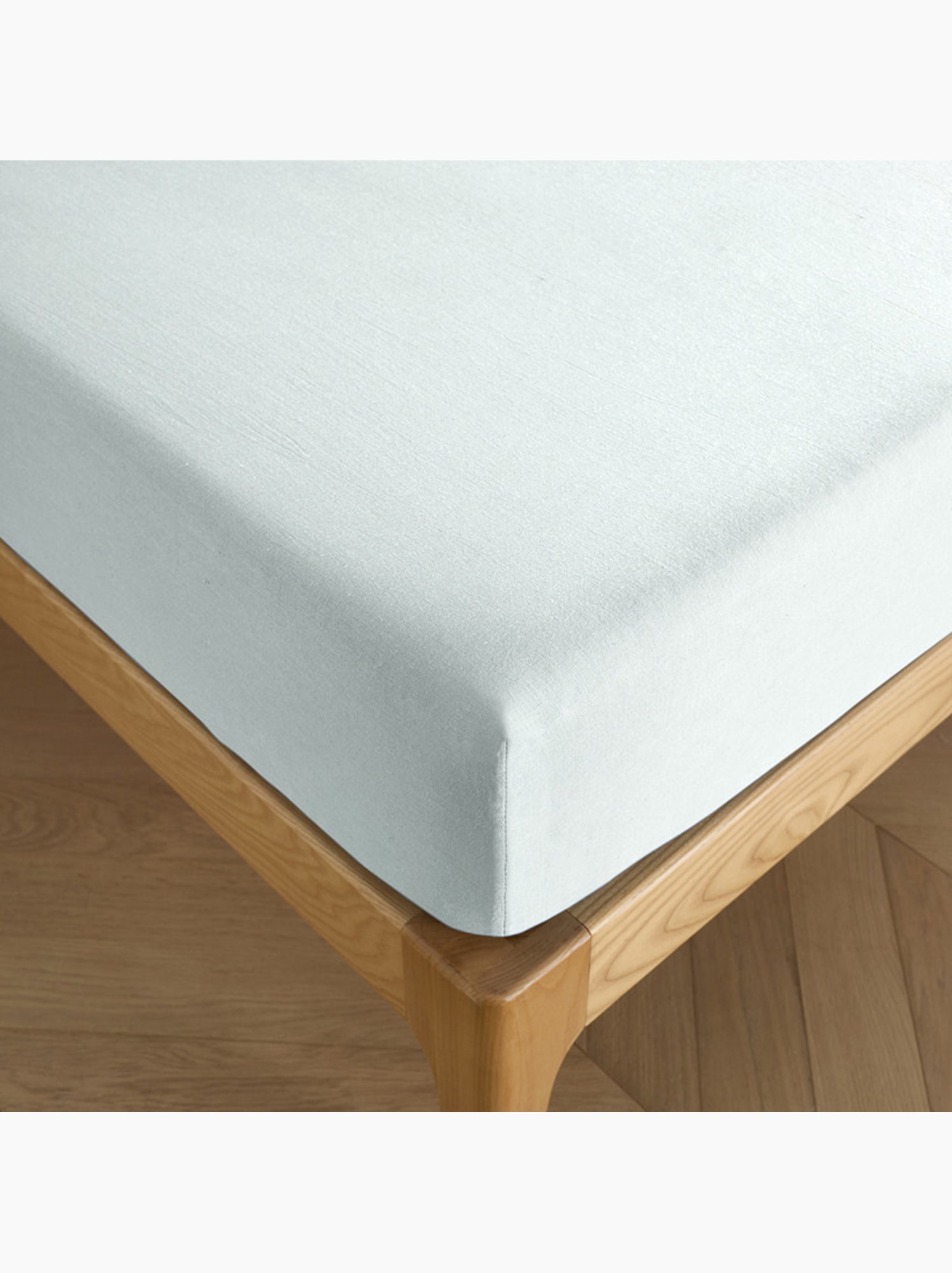 Drap housse - Coton Pur - 100 % Coton 57 Fils/cm² - Vert menthe