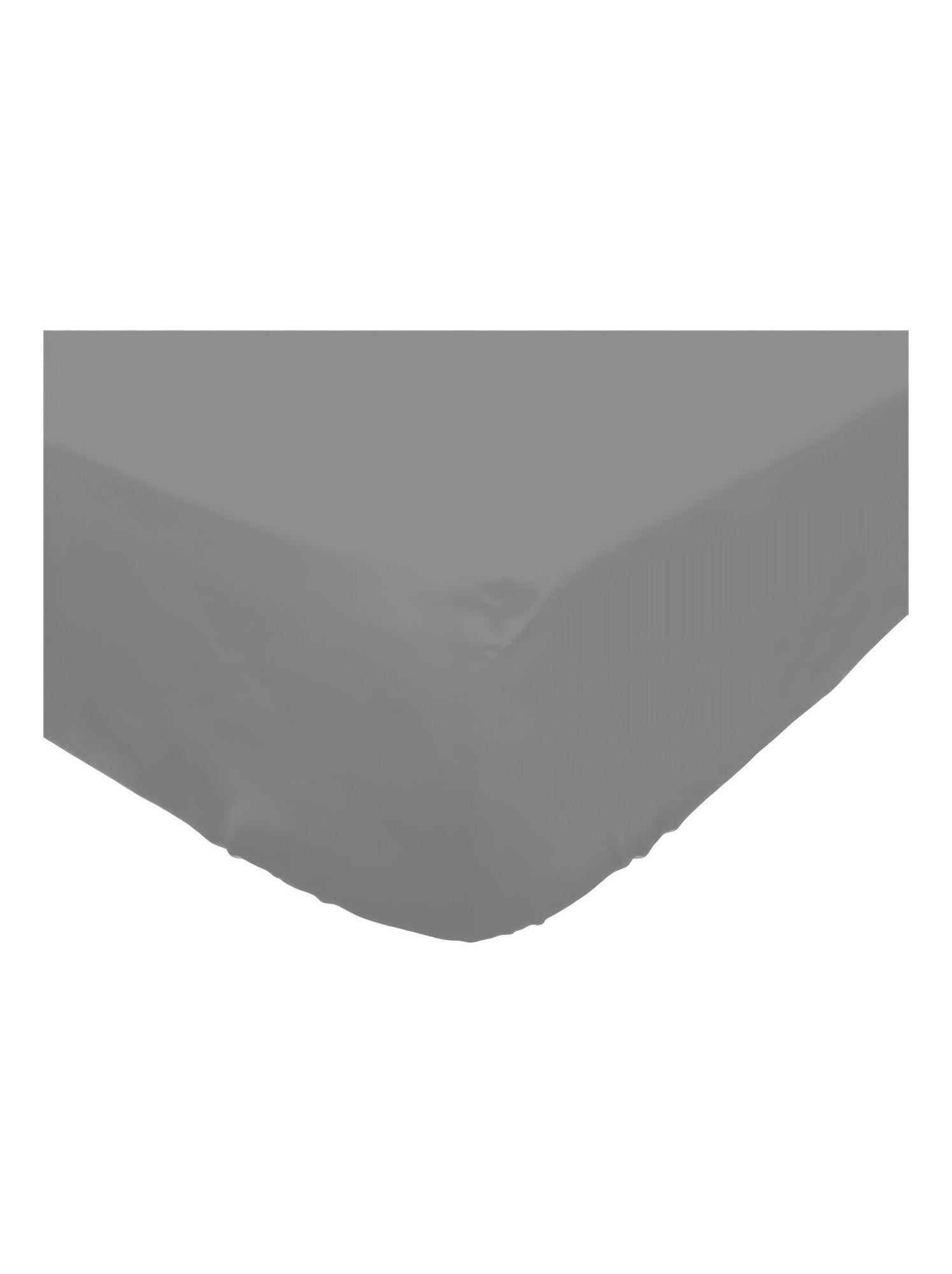 Drap housse en coton percale, par soleil d'ocre - Gris