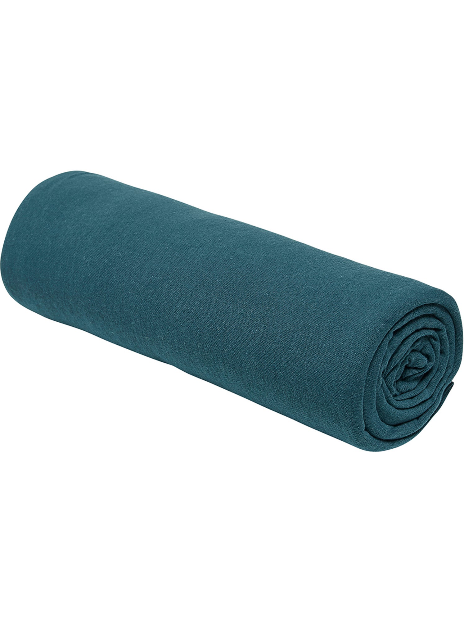Drap housse Jersey 2 personnes uni ESSENTIAL - Bleu