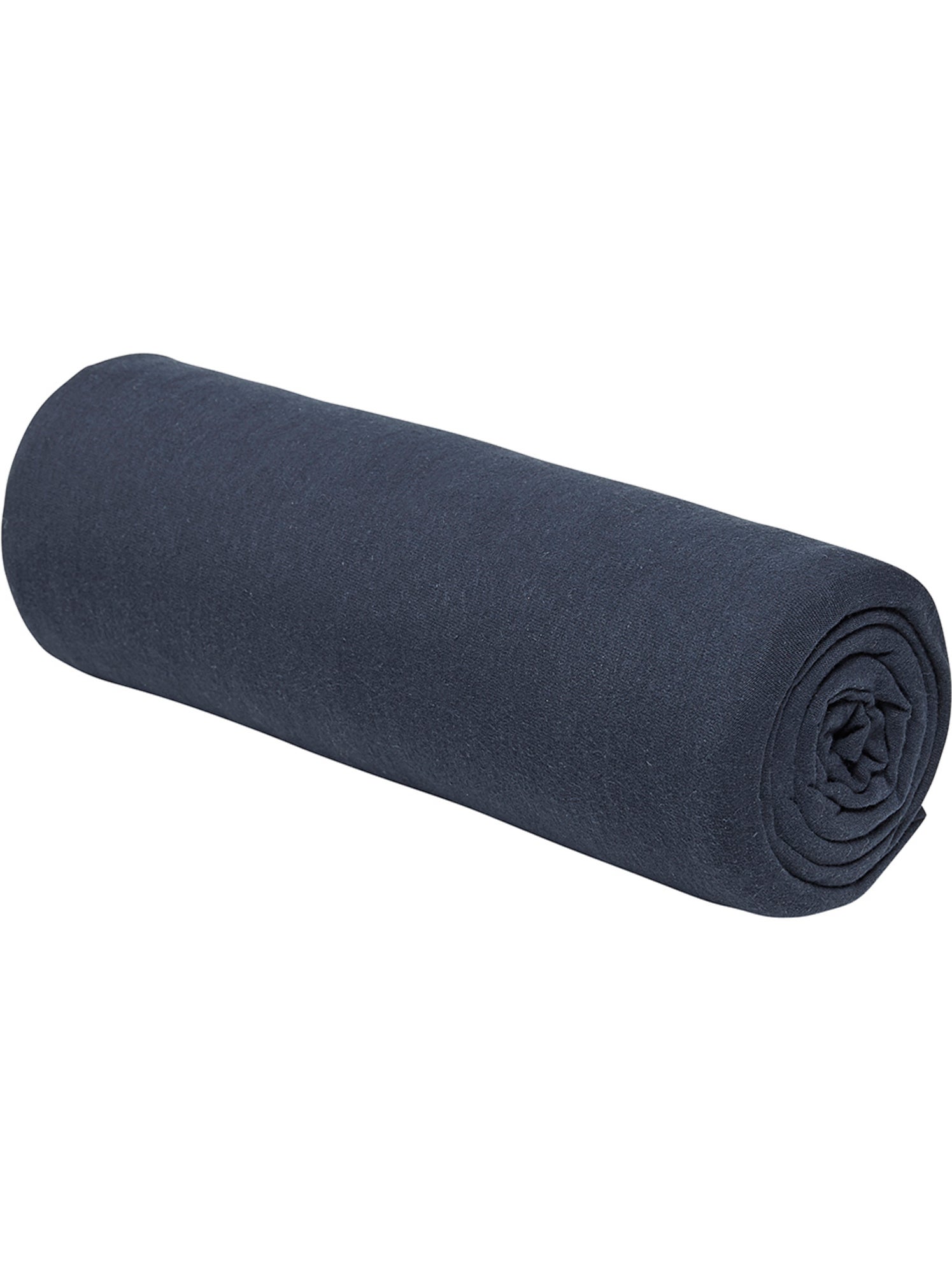 Drap housse Jersey 2 personnes uni ESSENTIAL - Bleu marine